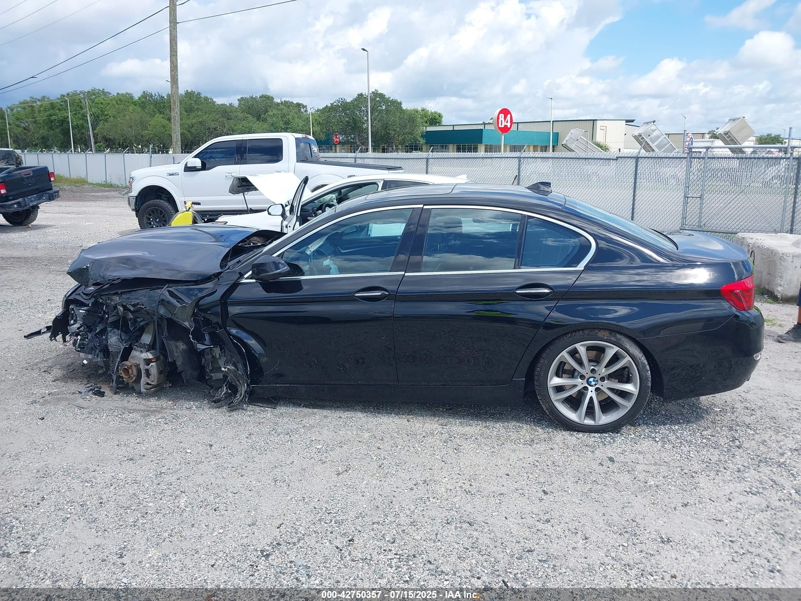 2015 Bmw 535i   Black vin: WBA5B1C52FD918831