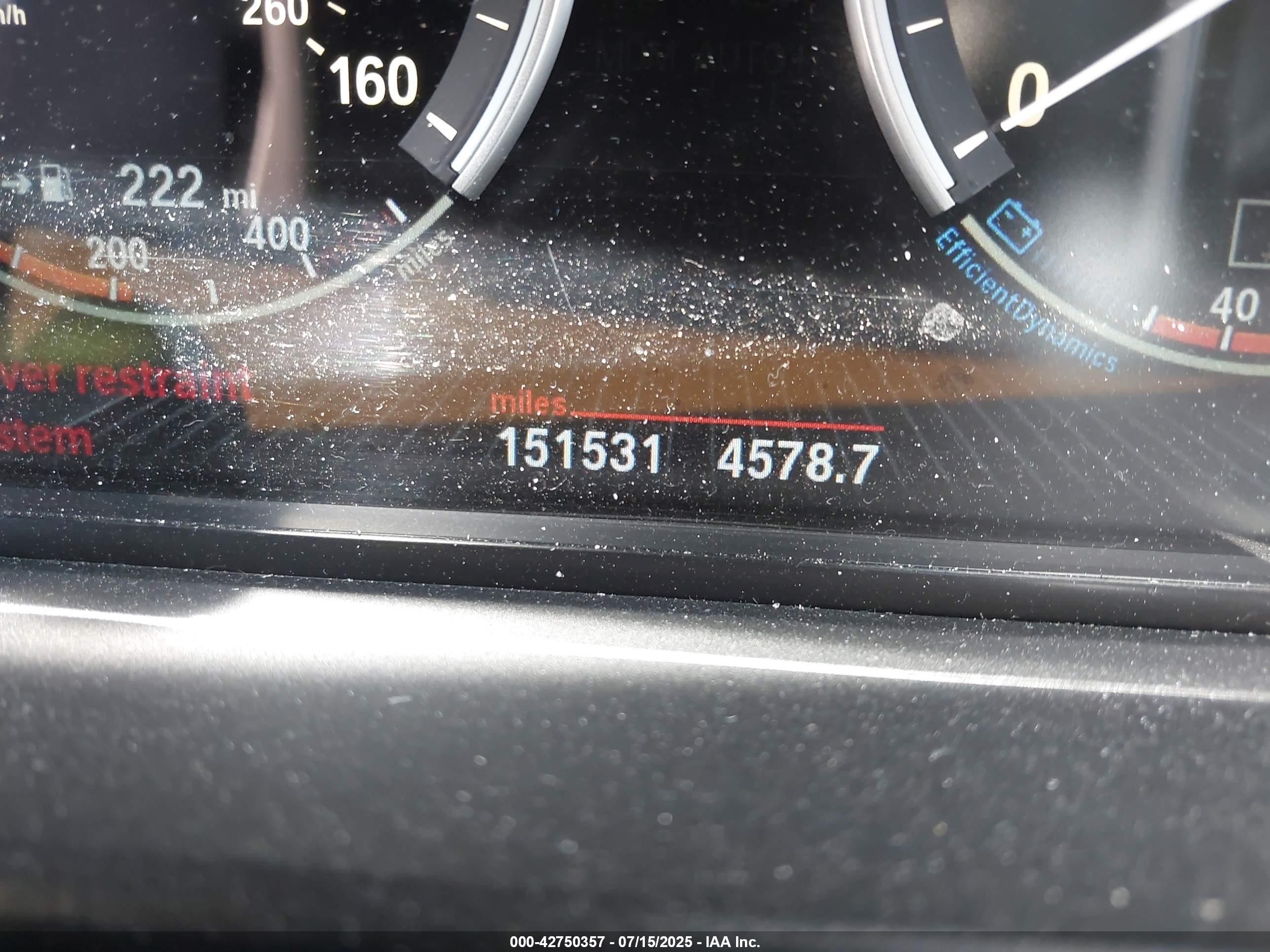 2015 Bmw 535i   Black vin: WBA5B1C52FD918831