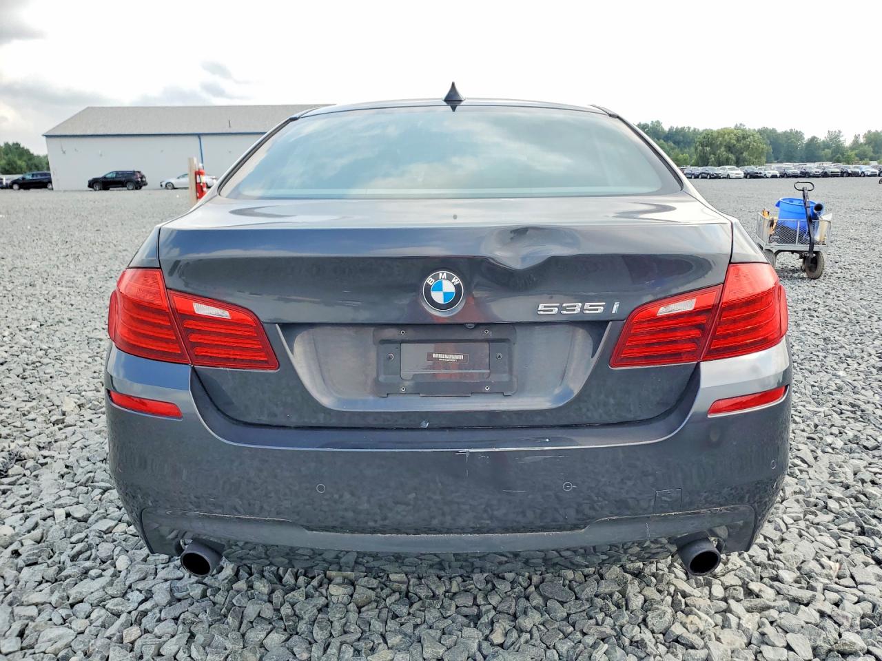 2015 Bmw 535 I Charcoal vin: WBA5B1C52FD920871