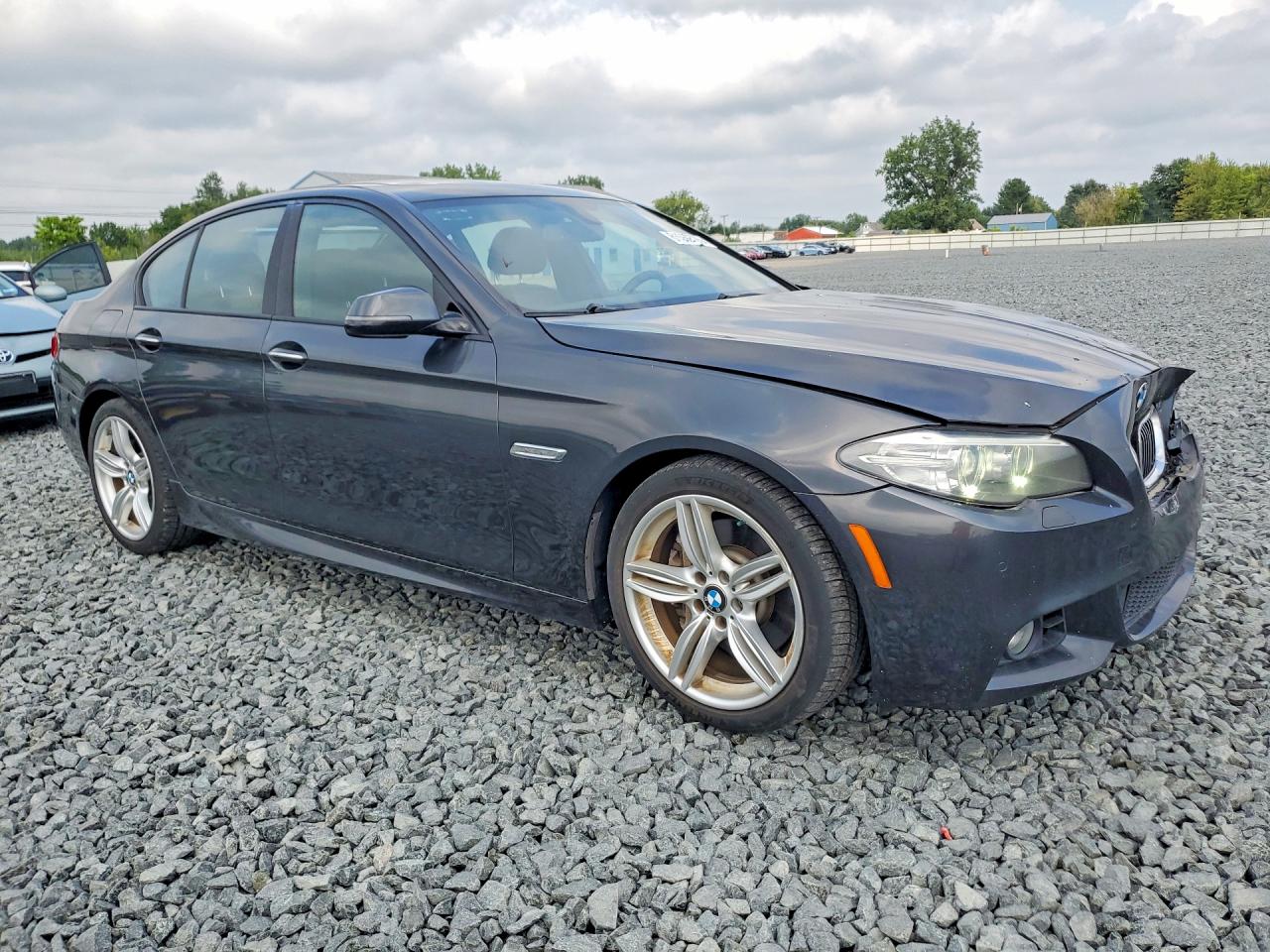 2015 Bmw 535 I Charcoal vin: WBA5B1C52FD920871