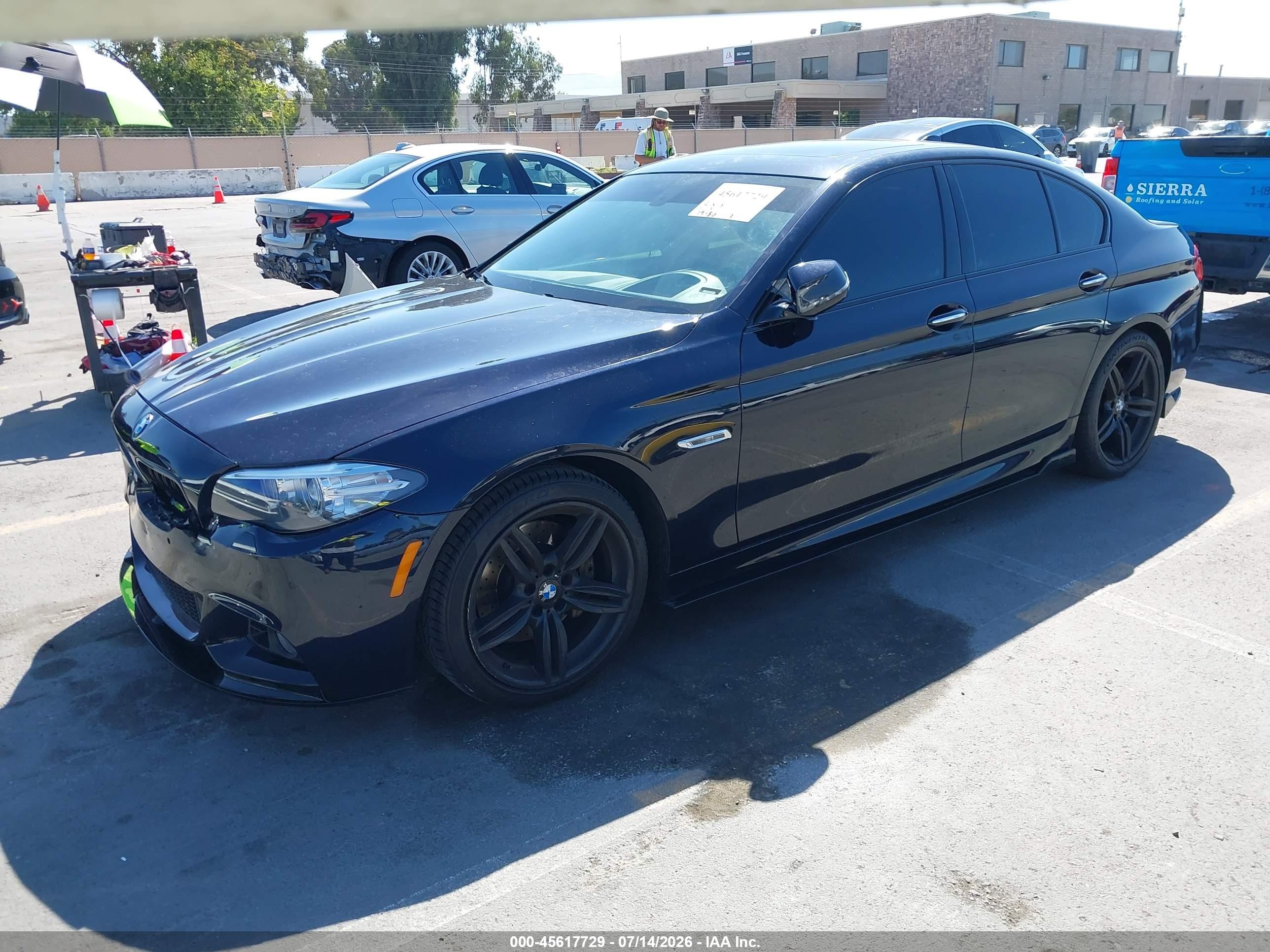 2015 Bmw 535i   Black vin: WBA5B1C52FG127262