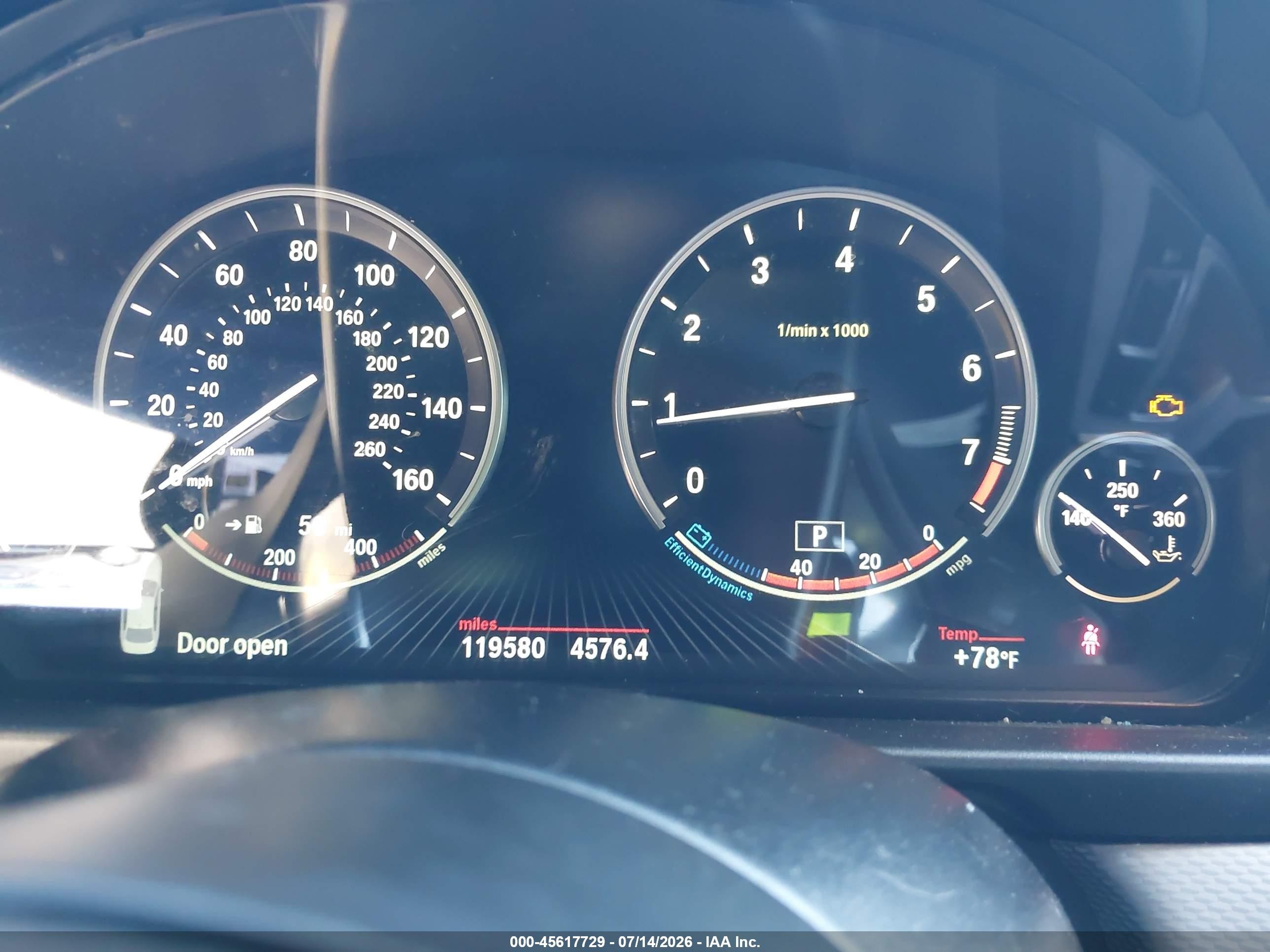 2015 Bmw 535i   Black vin: WBA5B1C52FG127262