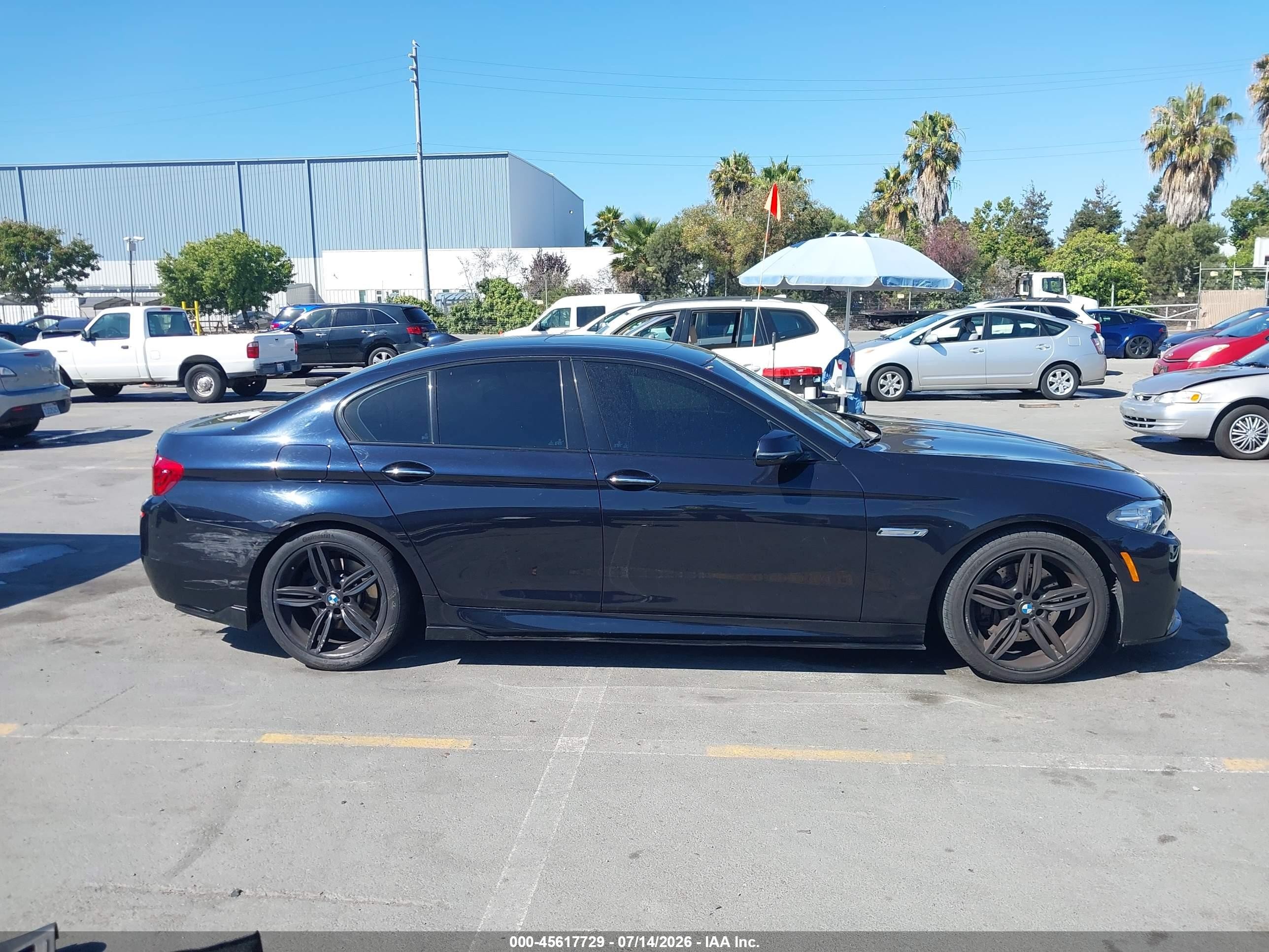 2015 Bmw 535i   Black vin: WBA5B1C52FG127262