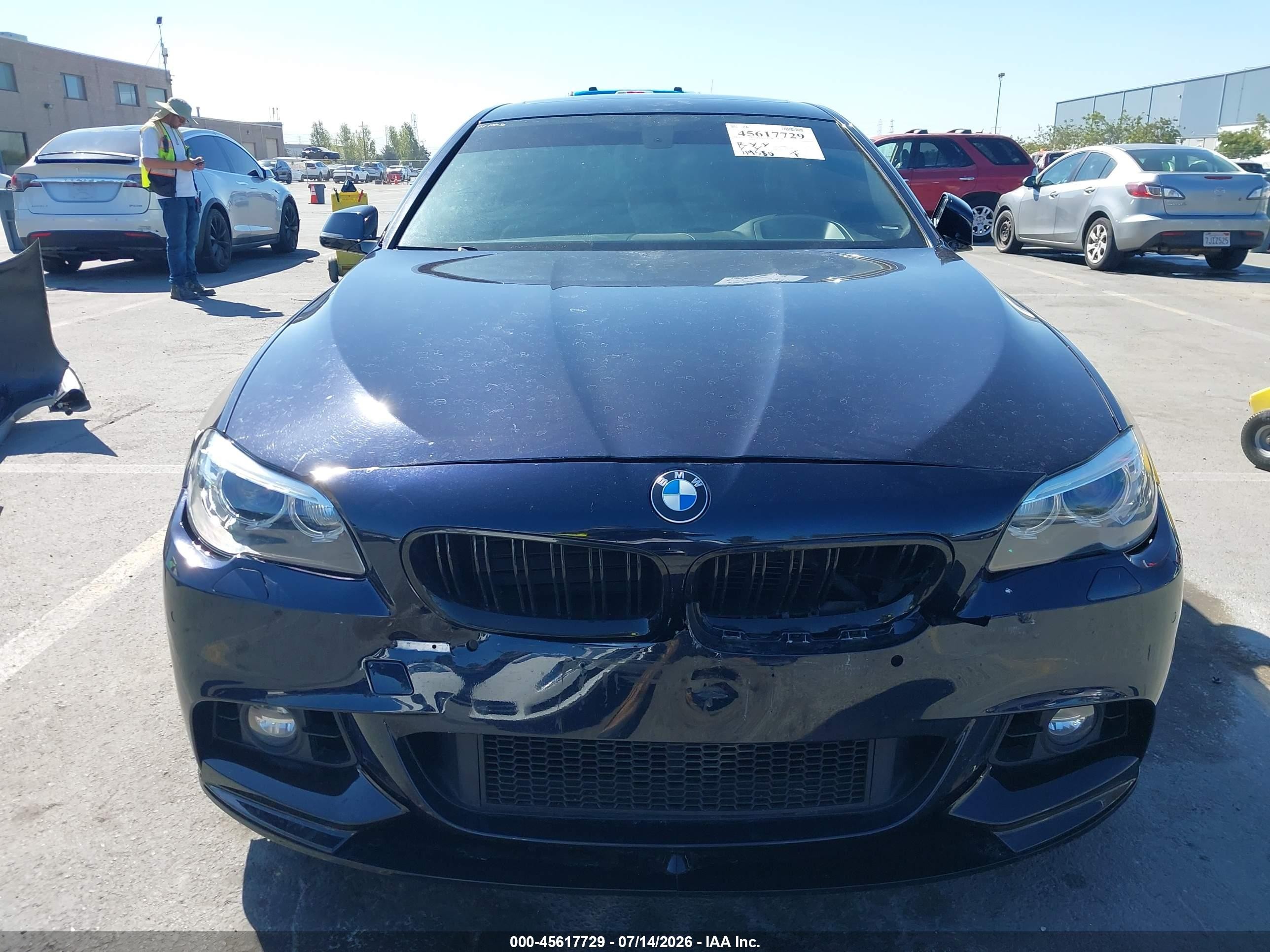2015 Bmw 535i   Black vin: WBA5B1C52FG127262