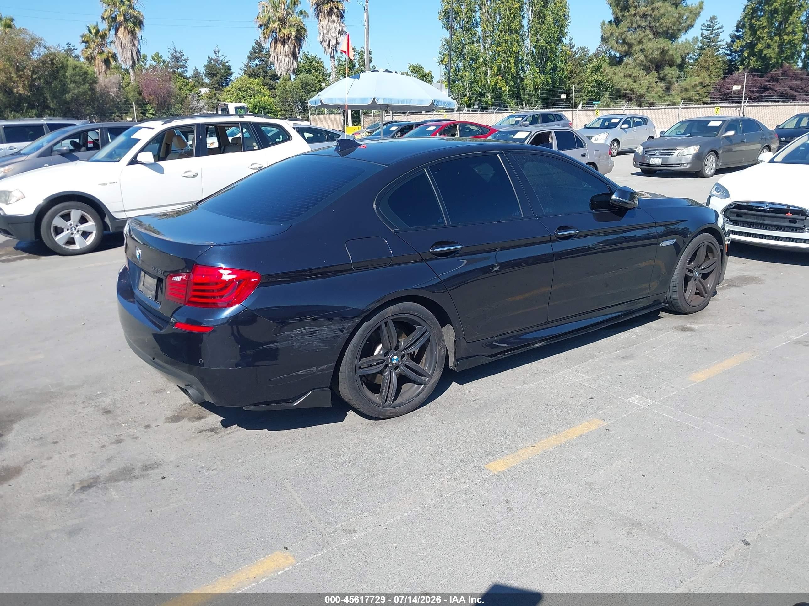 2015 Bmw 535i   Black vin: WBA5B1C52FG127262