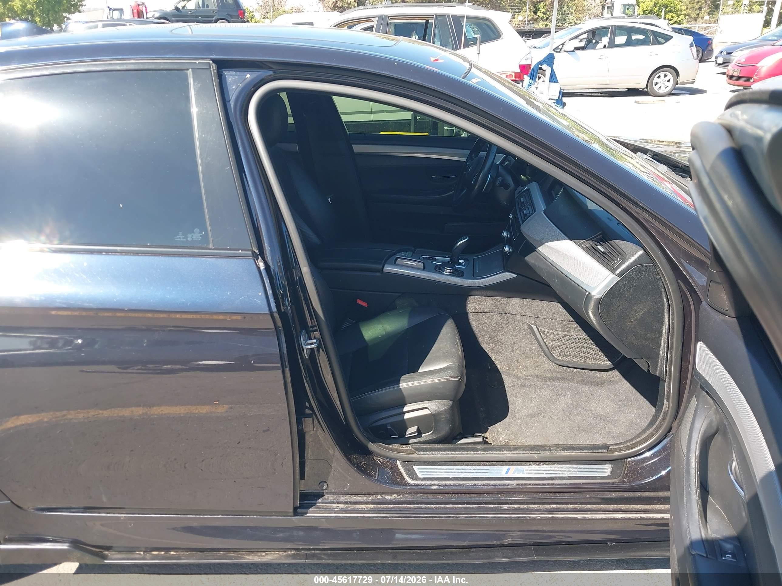 2015 Bmw 535i   Black vin: WBA5B1C52FG127262