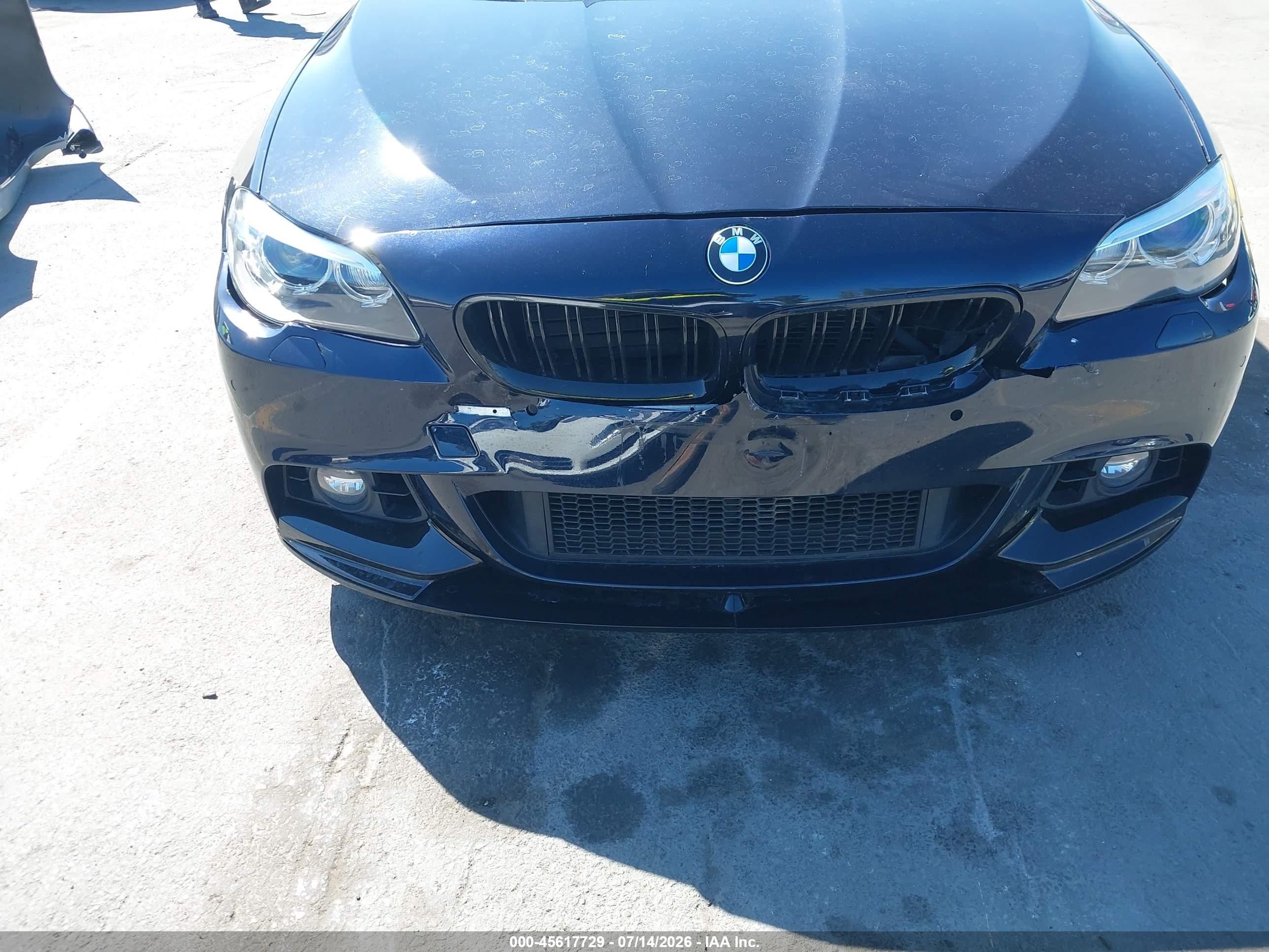 2015 Bmw 535i   Black vin: WBA5B1C52FG127262