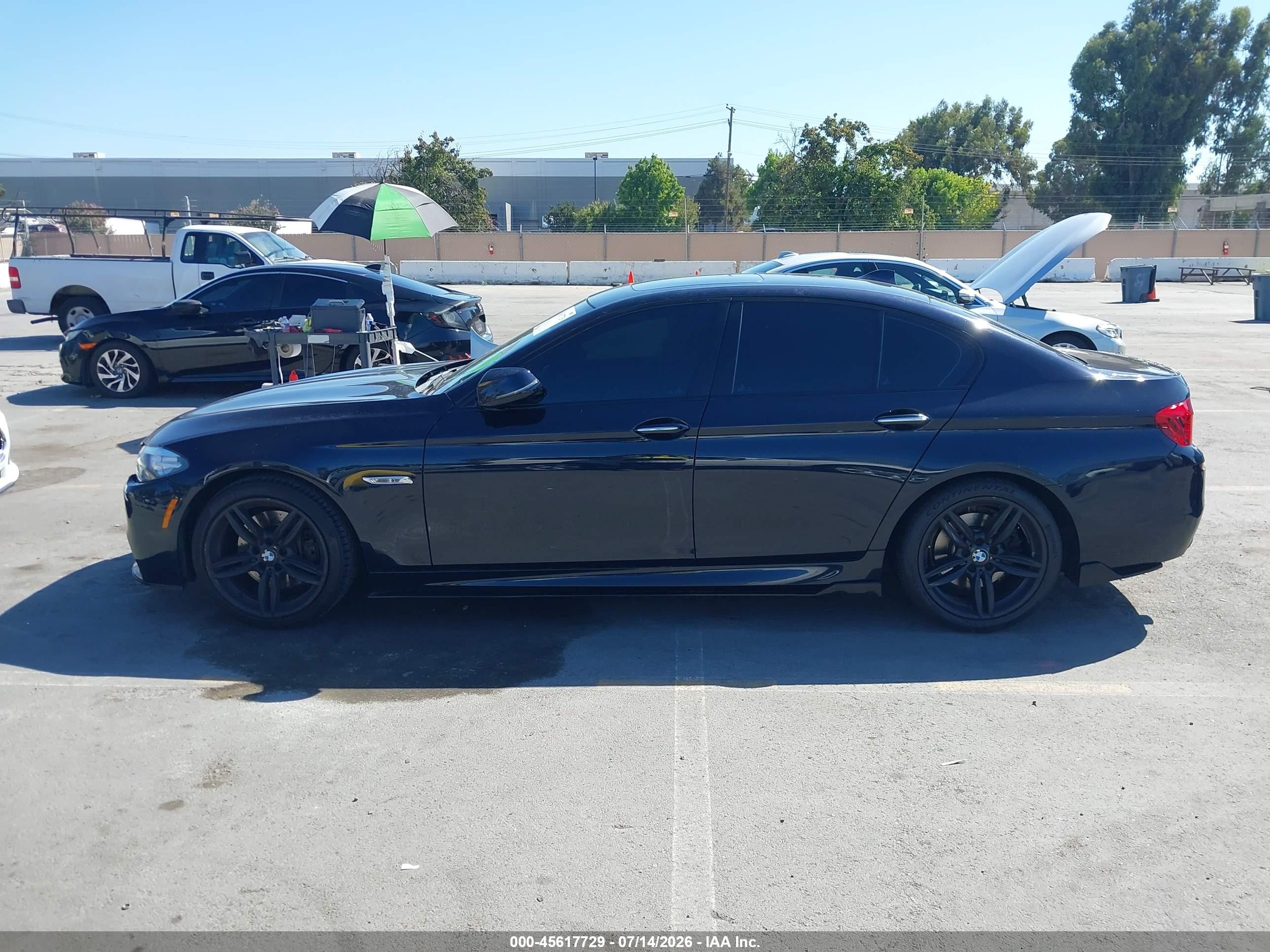 2015 Bmw 535i   Black vin: WBA5B1C52FG127262