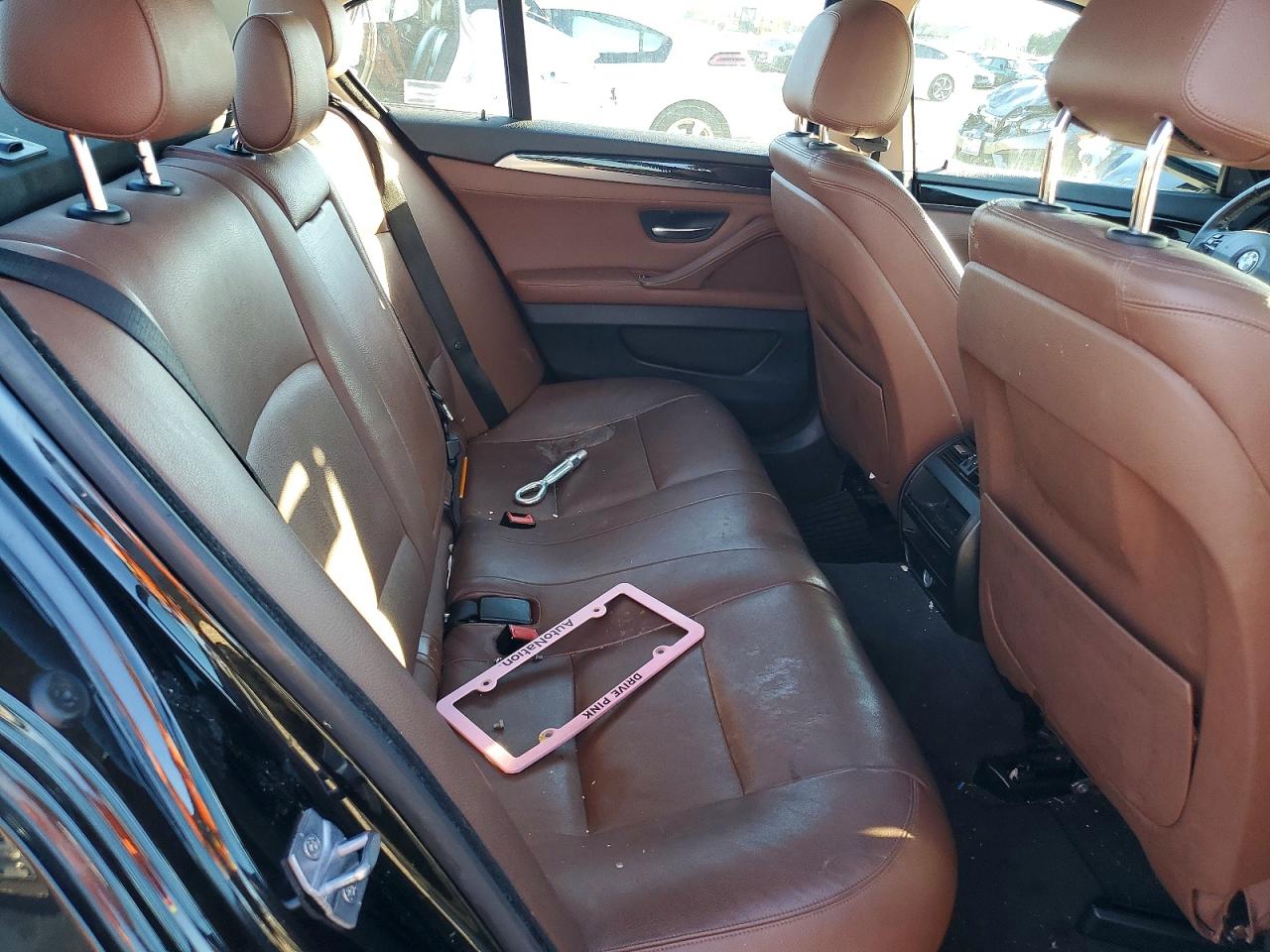 2014 Bmw 5 Series Black vin: WBA5B1C53ED479007