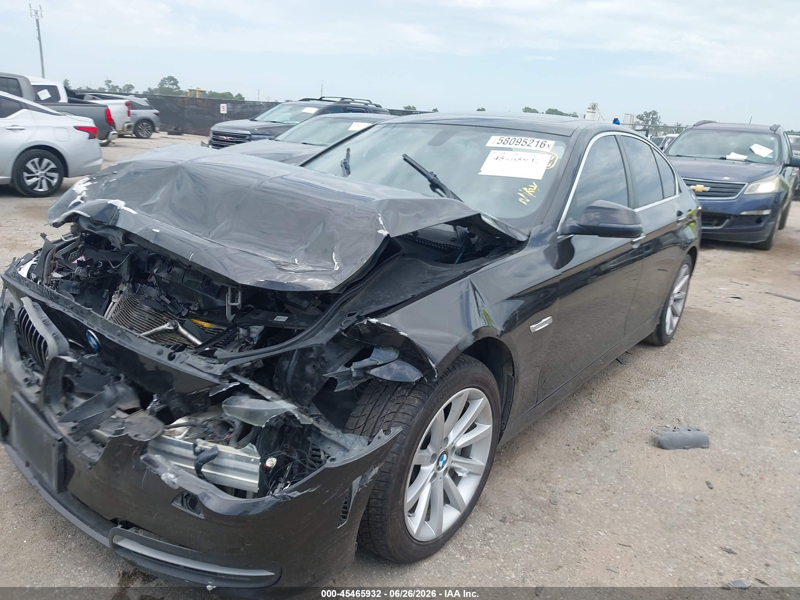 2014 Bmw 535i   Black vin: WBA5B1C53ED483655