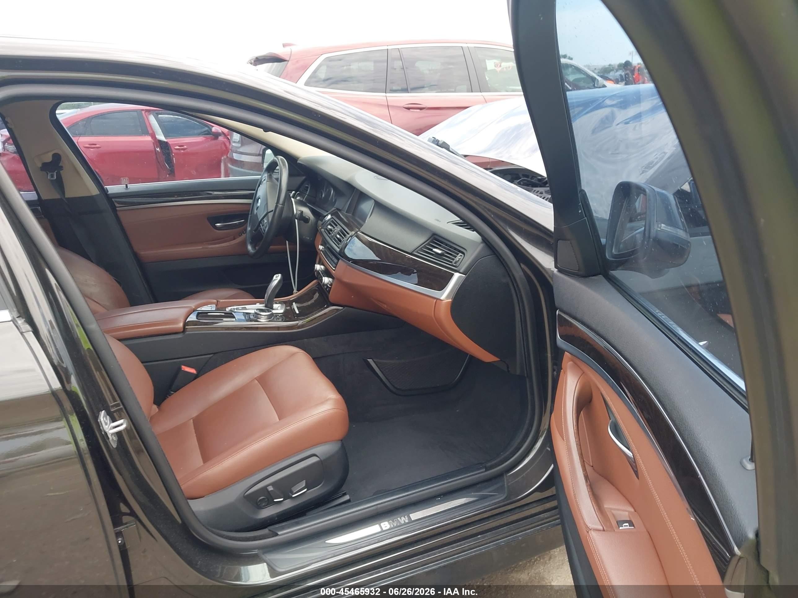 2014 Bmw 535i   Black vin: WBA5B1C53ED483655