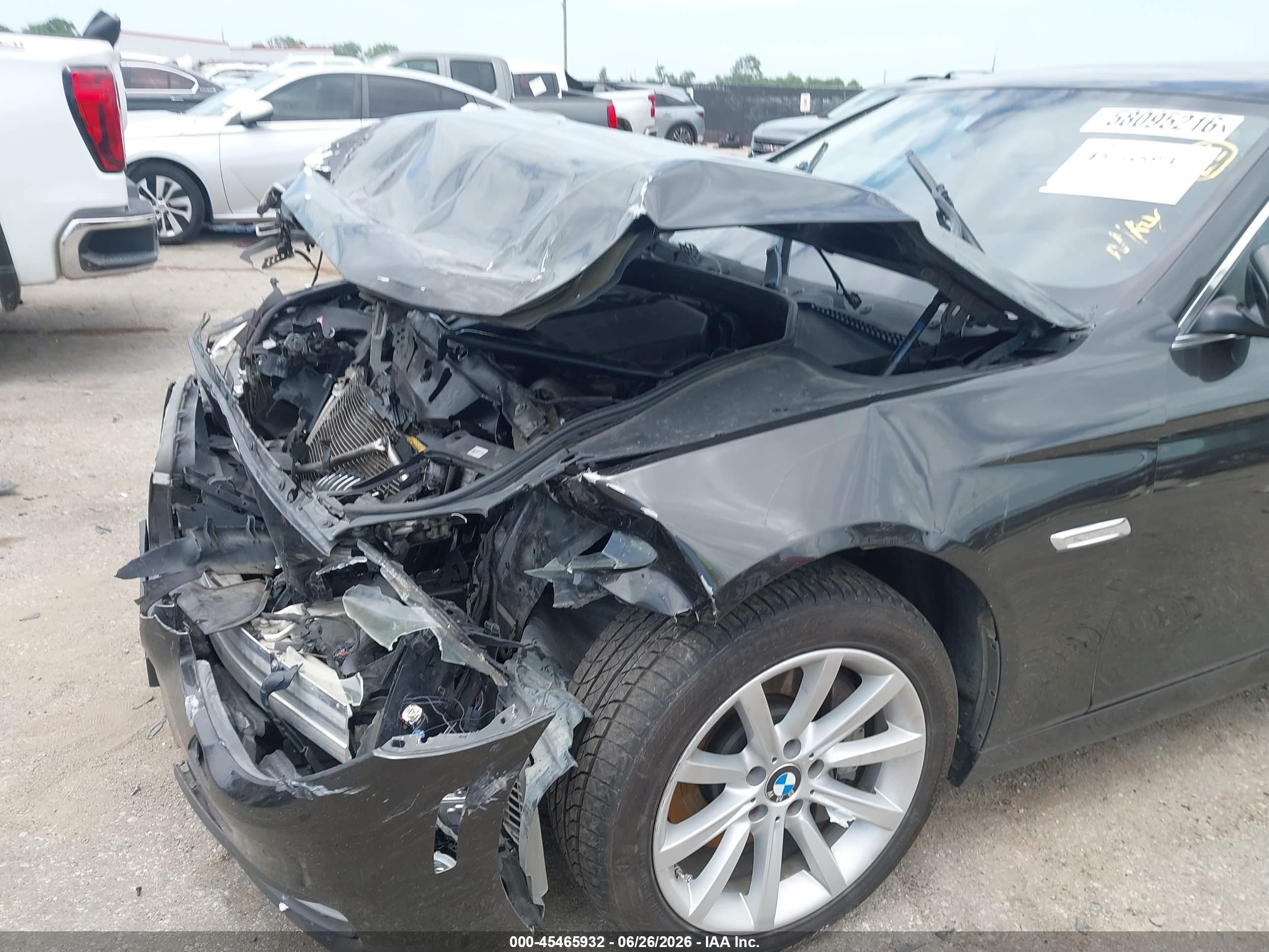 2014 Bmw 535i   Black vin: WBA5B1C53ED483655