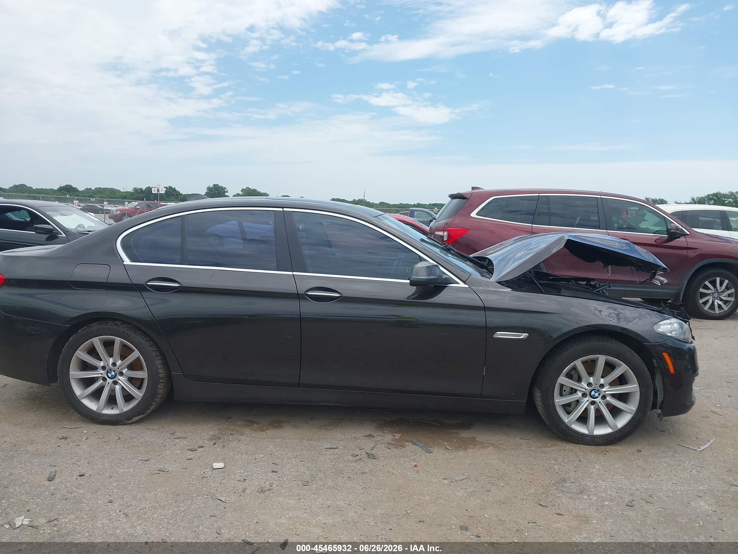 2014 Bmw 535i   Black vin: WBA5B1C53ED483655