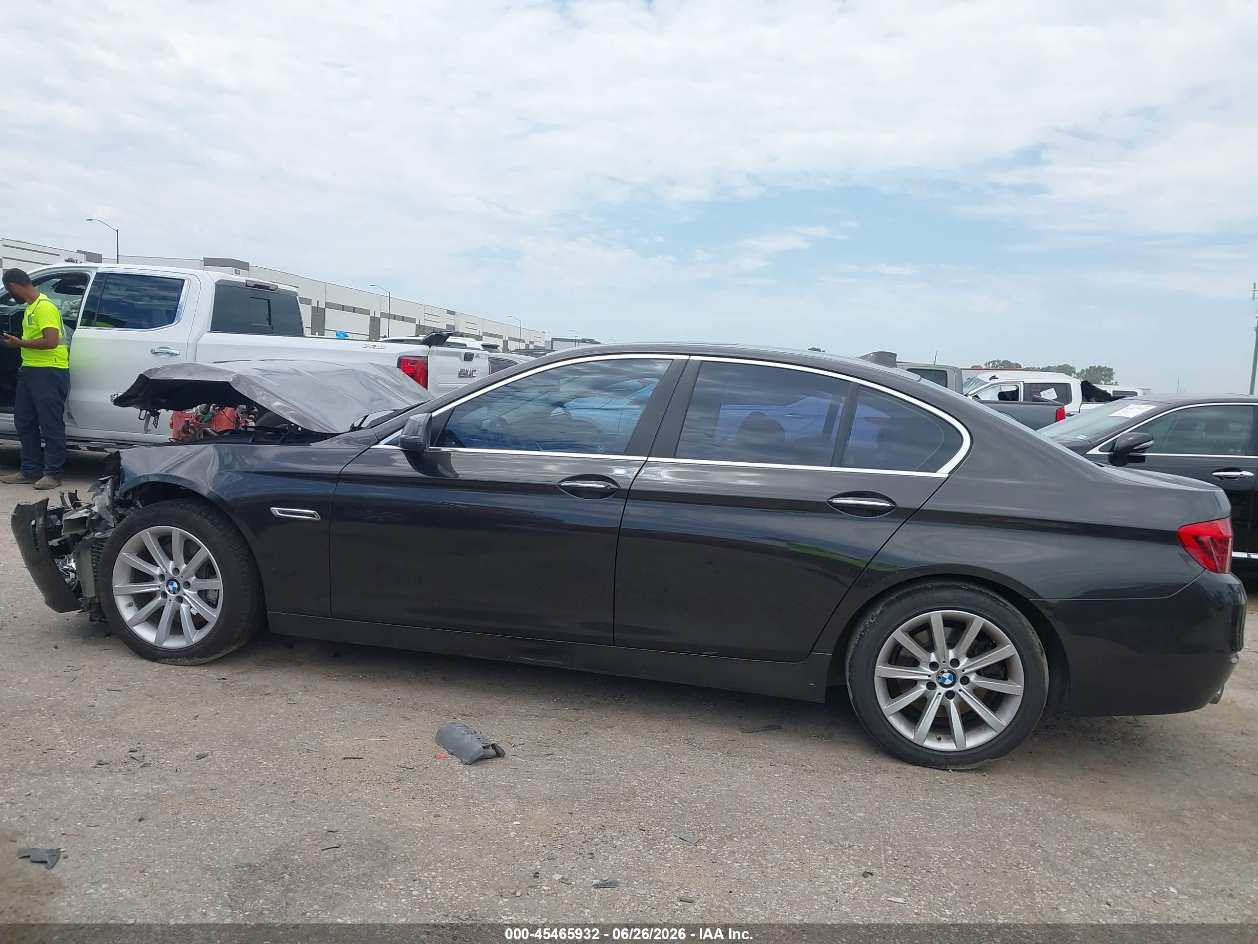 2014 Bmw 535i   Black vin: WBA5B1C53ED483655