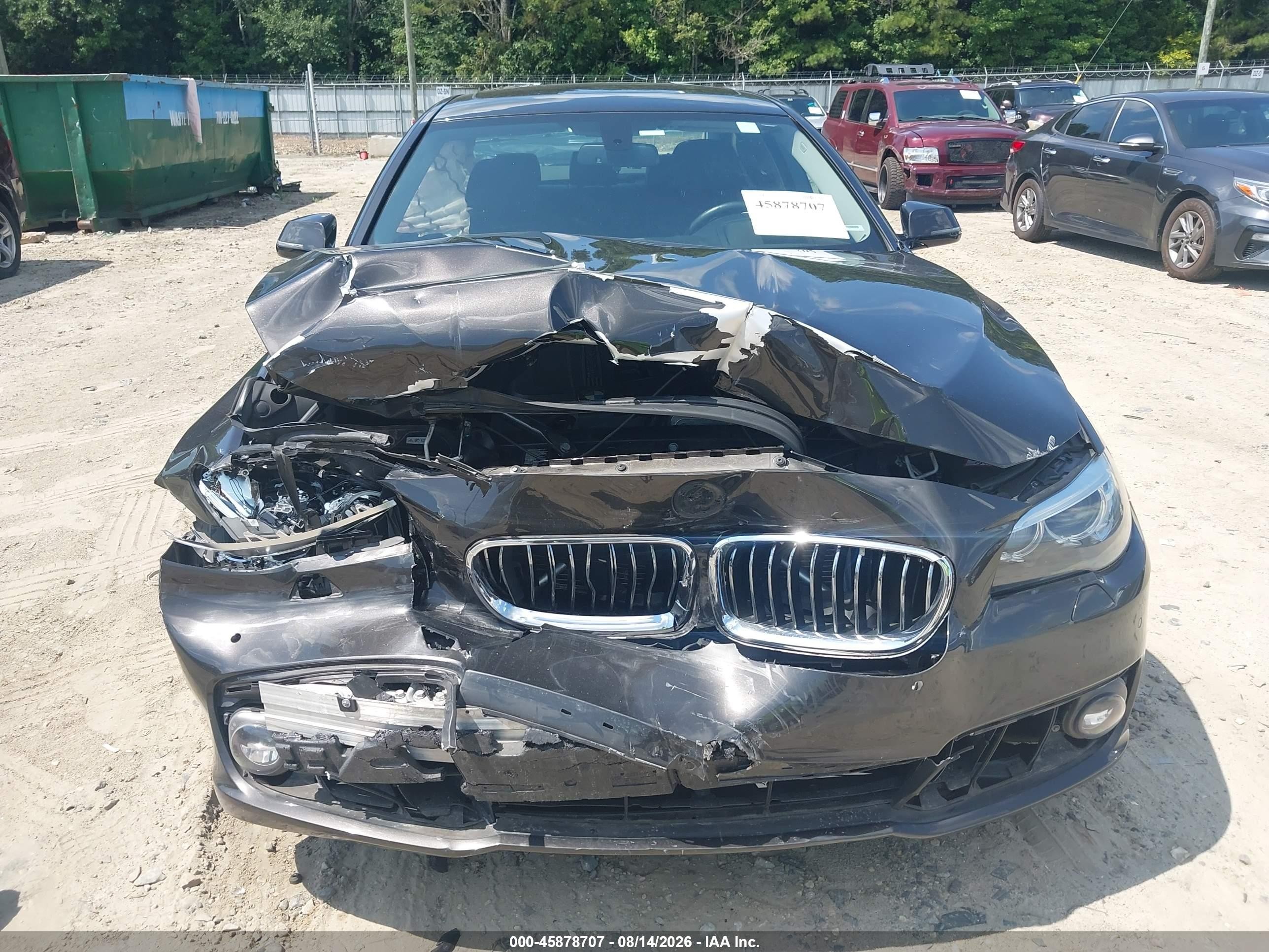2014 Bmw 535i Black vin: WBA5B1C53ED483719