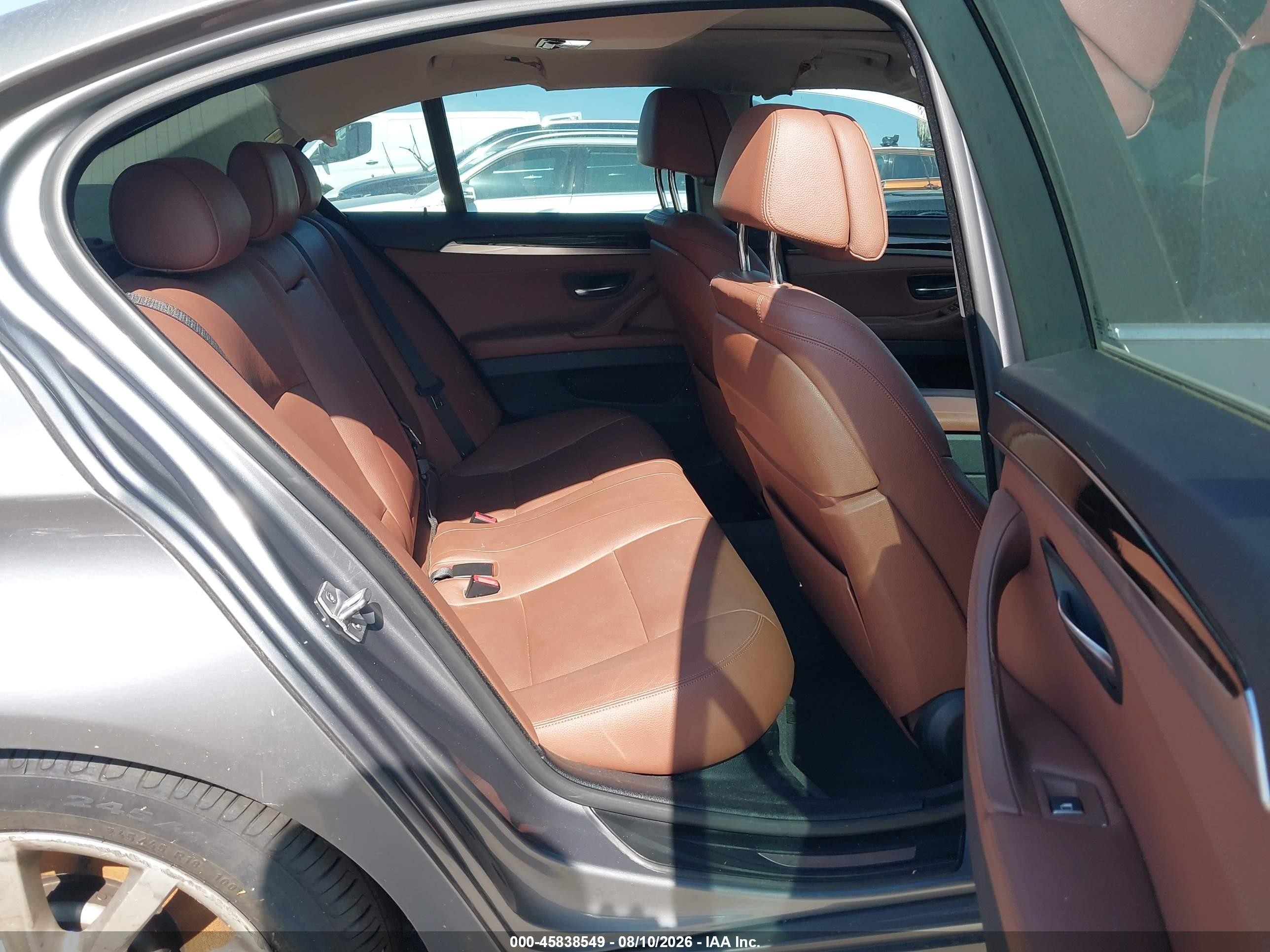 2014 Bmw 535i   Gray vin: WBA5B1C53ED484076