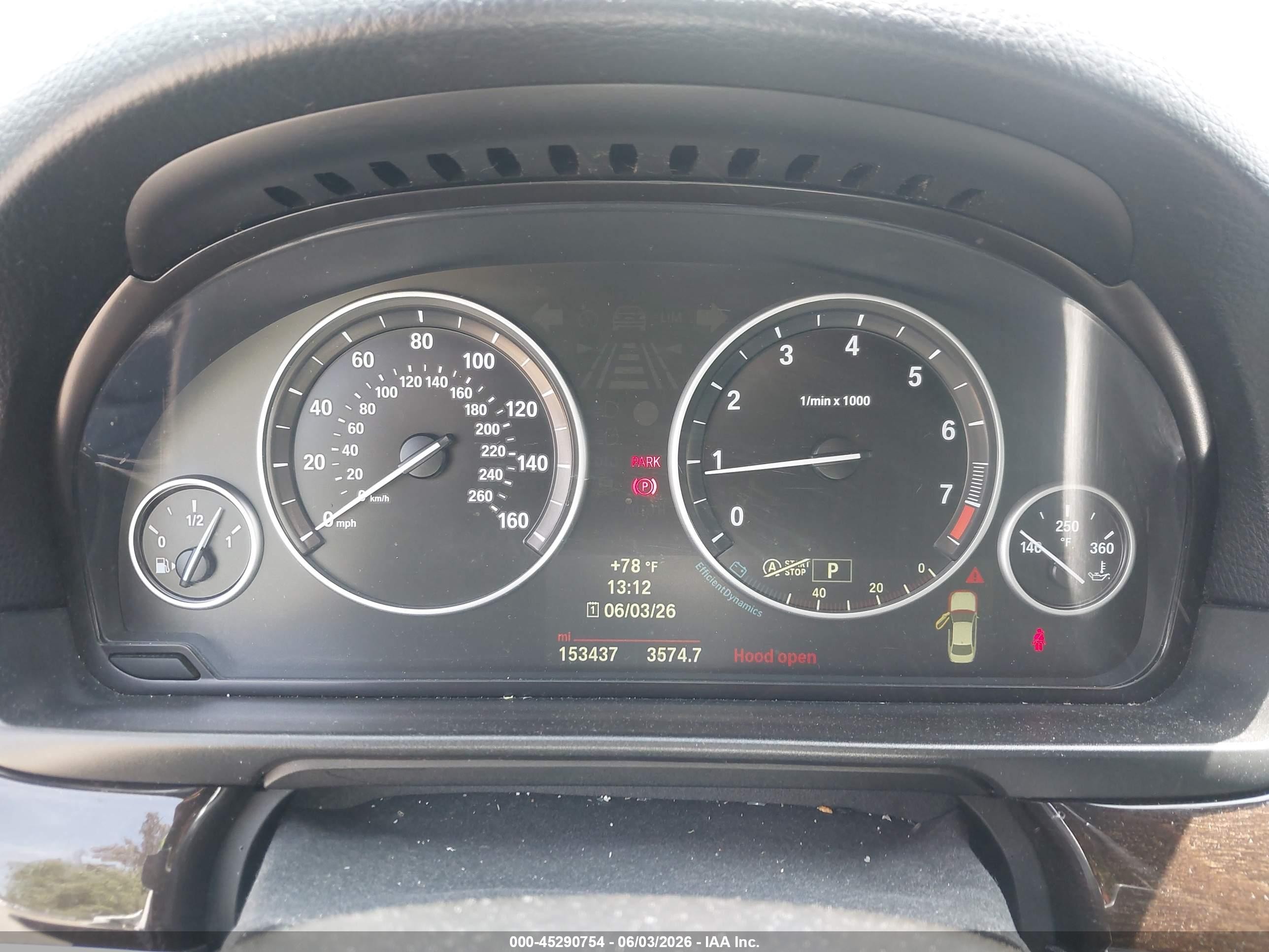 2014 Bmw 535i   White vin: WBA5B1C53ED484188