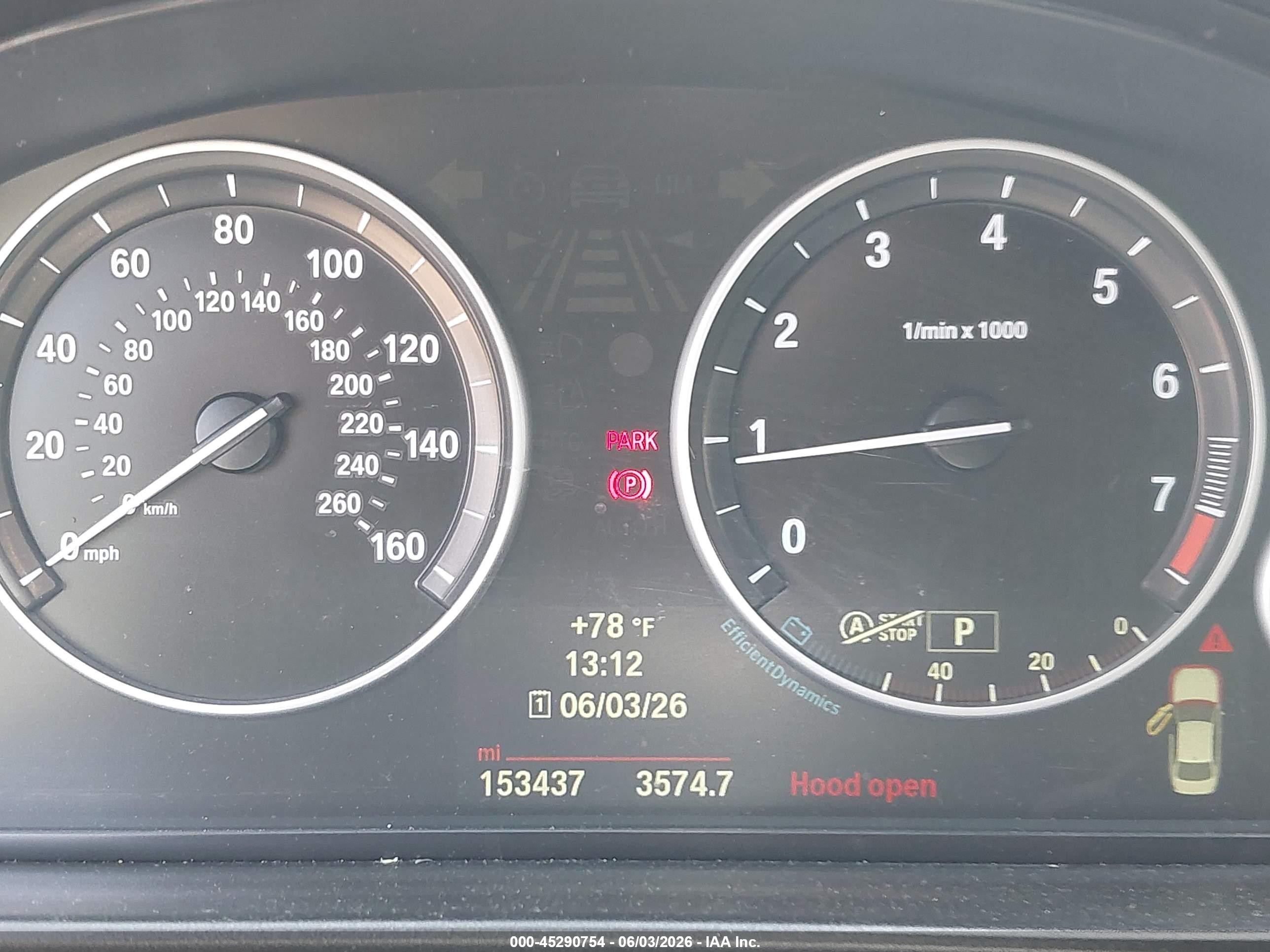 2014 Bmw 535i   White vin: WBA5B1C53ED484188