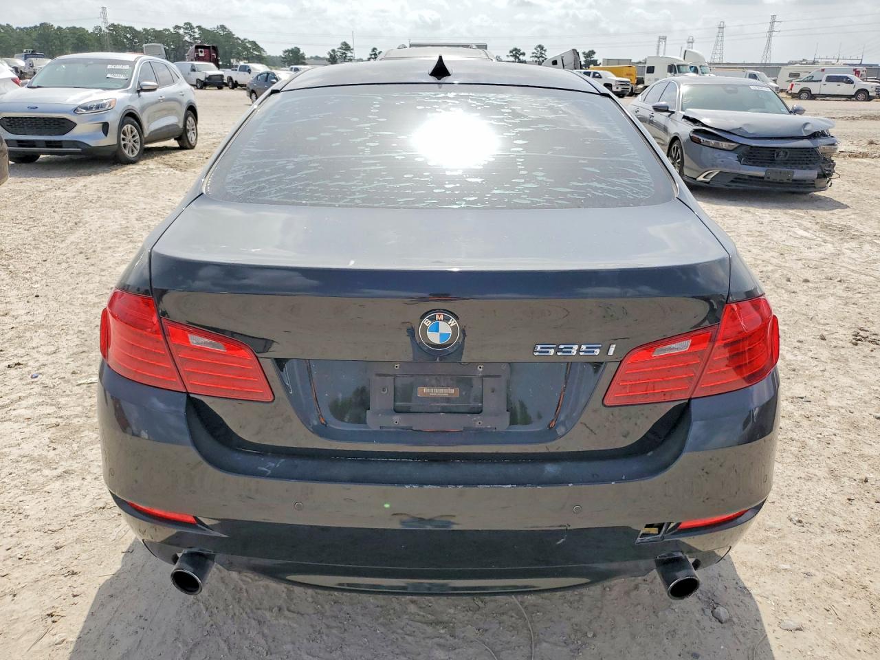 2014 Bmw 535 I Black vin: WBA5B1C53EDZ36835