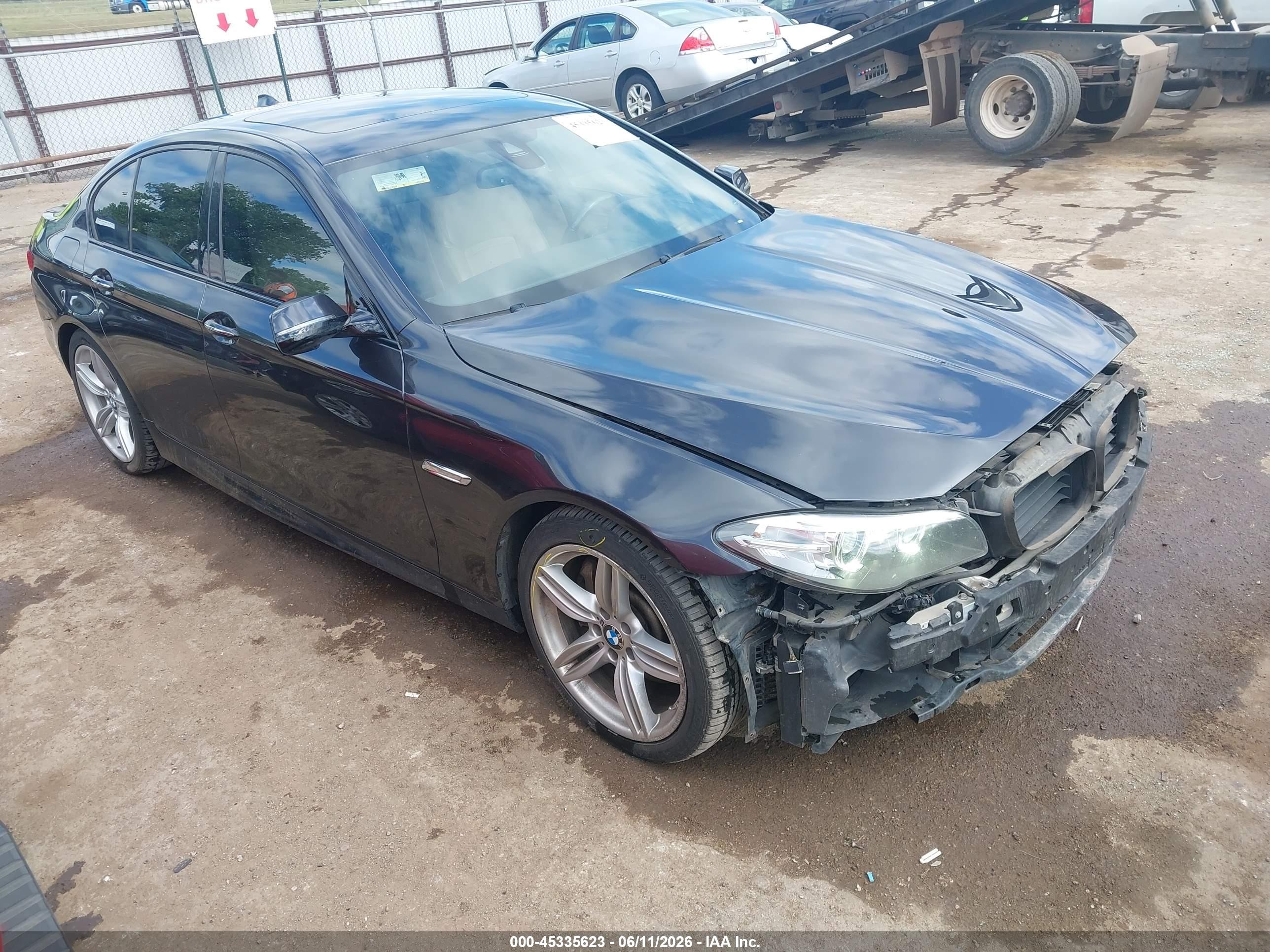 2015 Bmw 535i Gray vin: WBA5B1C53FD919969