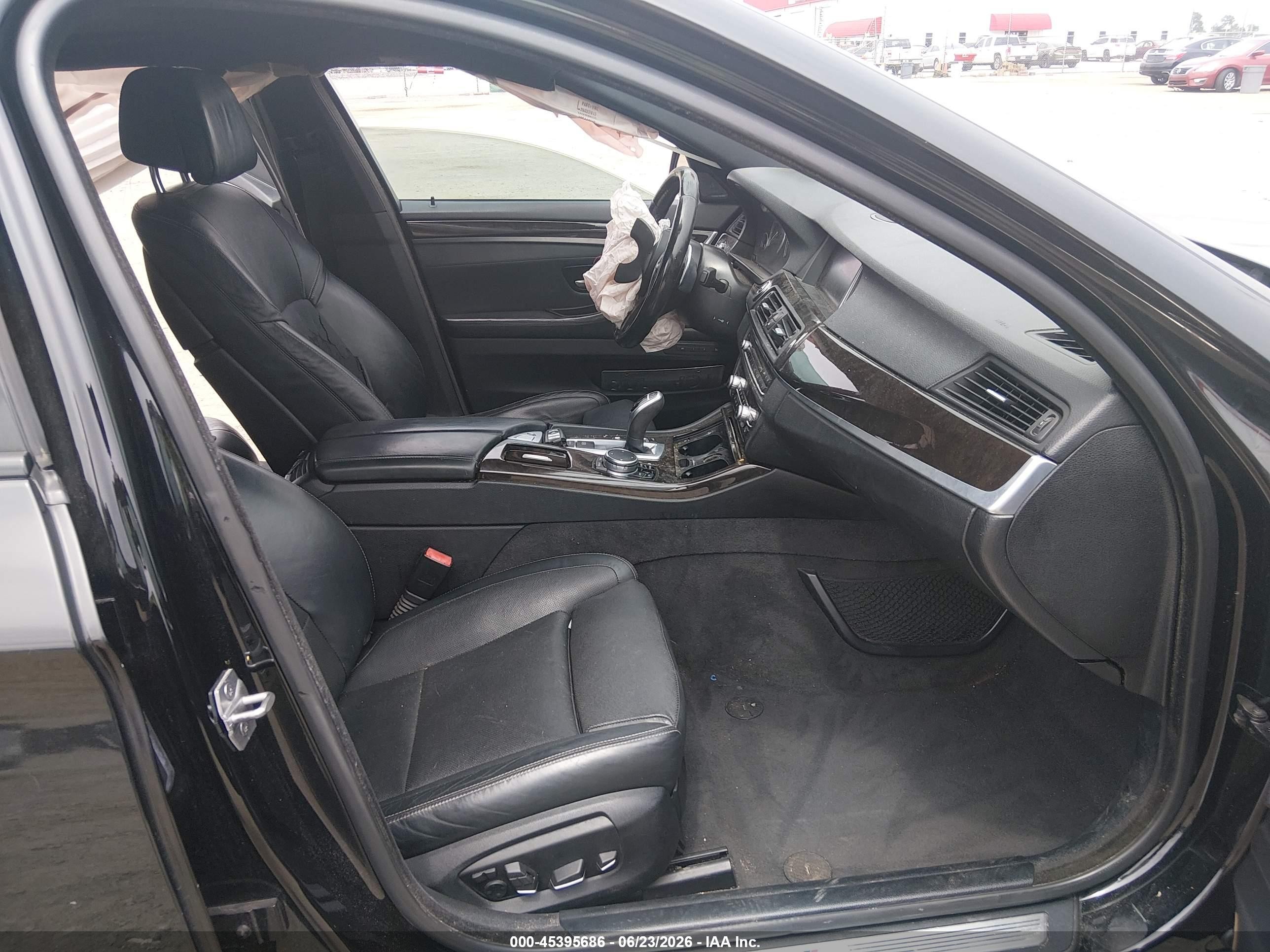 2015 Bmw 535i Black vin: WBA5B1C53FG127027