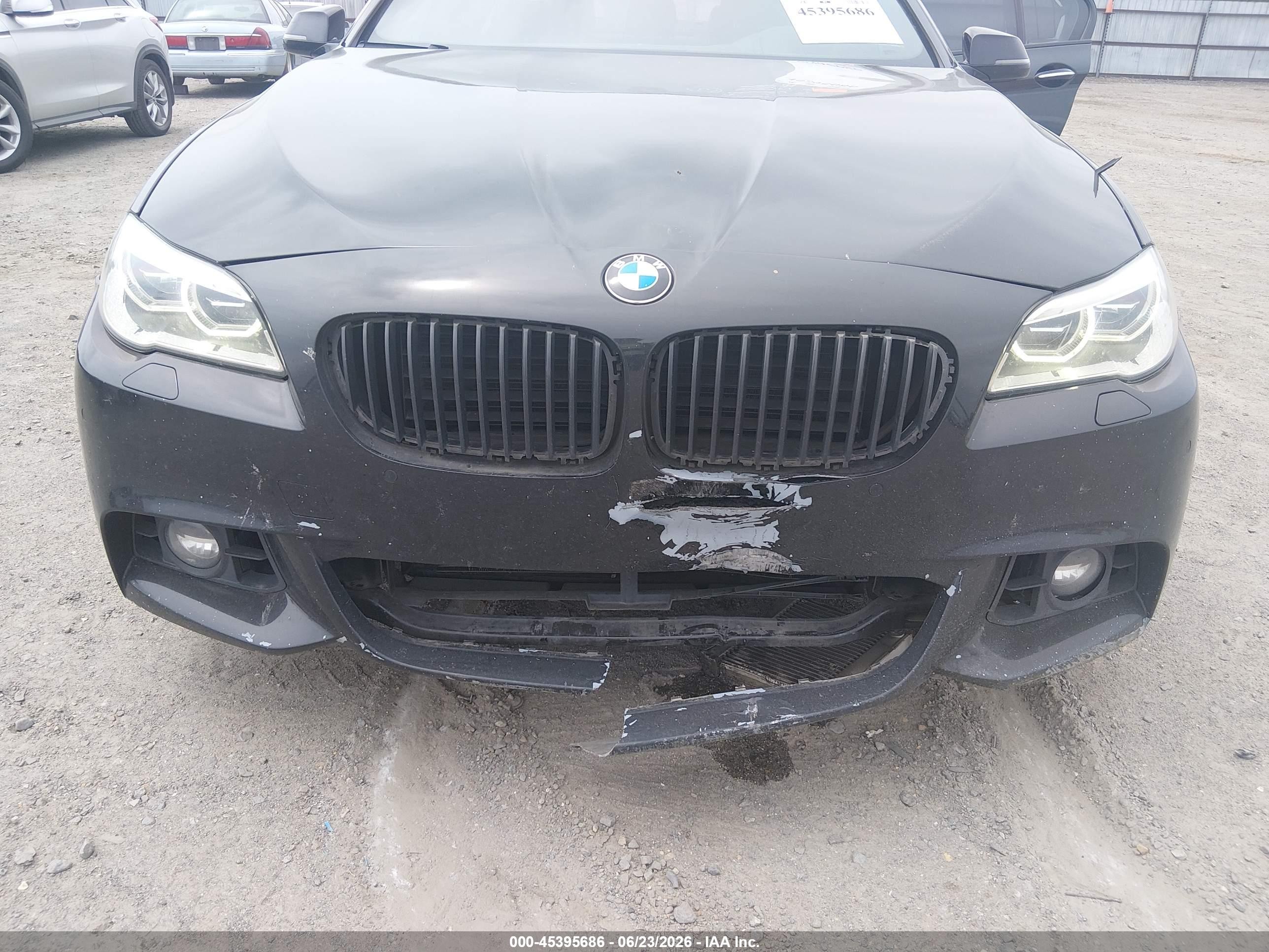 2015 Bmw 535i Black vin: WBA5B1C53FG127027