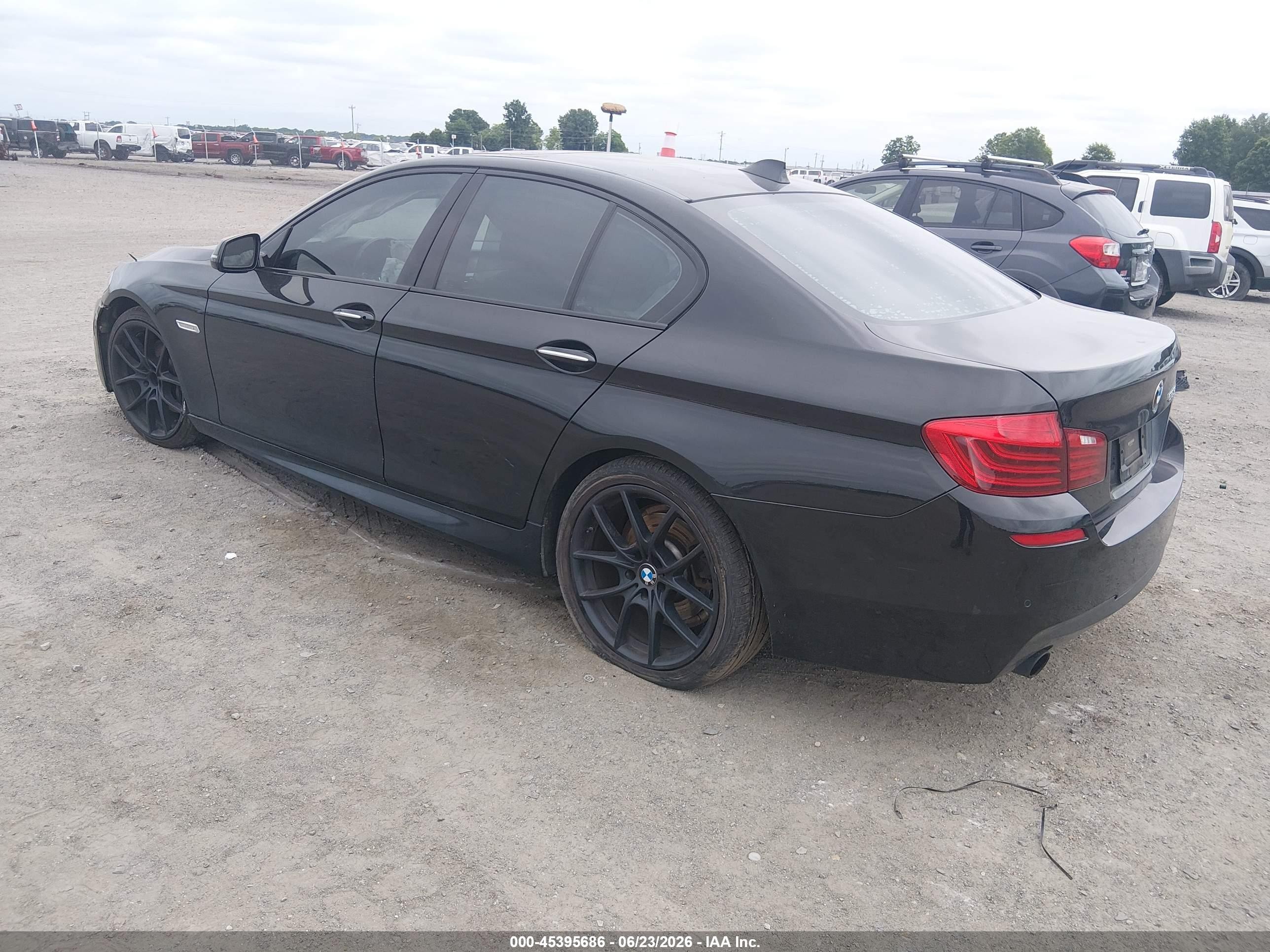 2015 Bmw 535i Black vin: WBA5B1C53FG127027