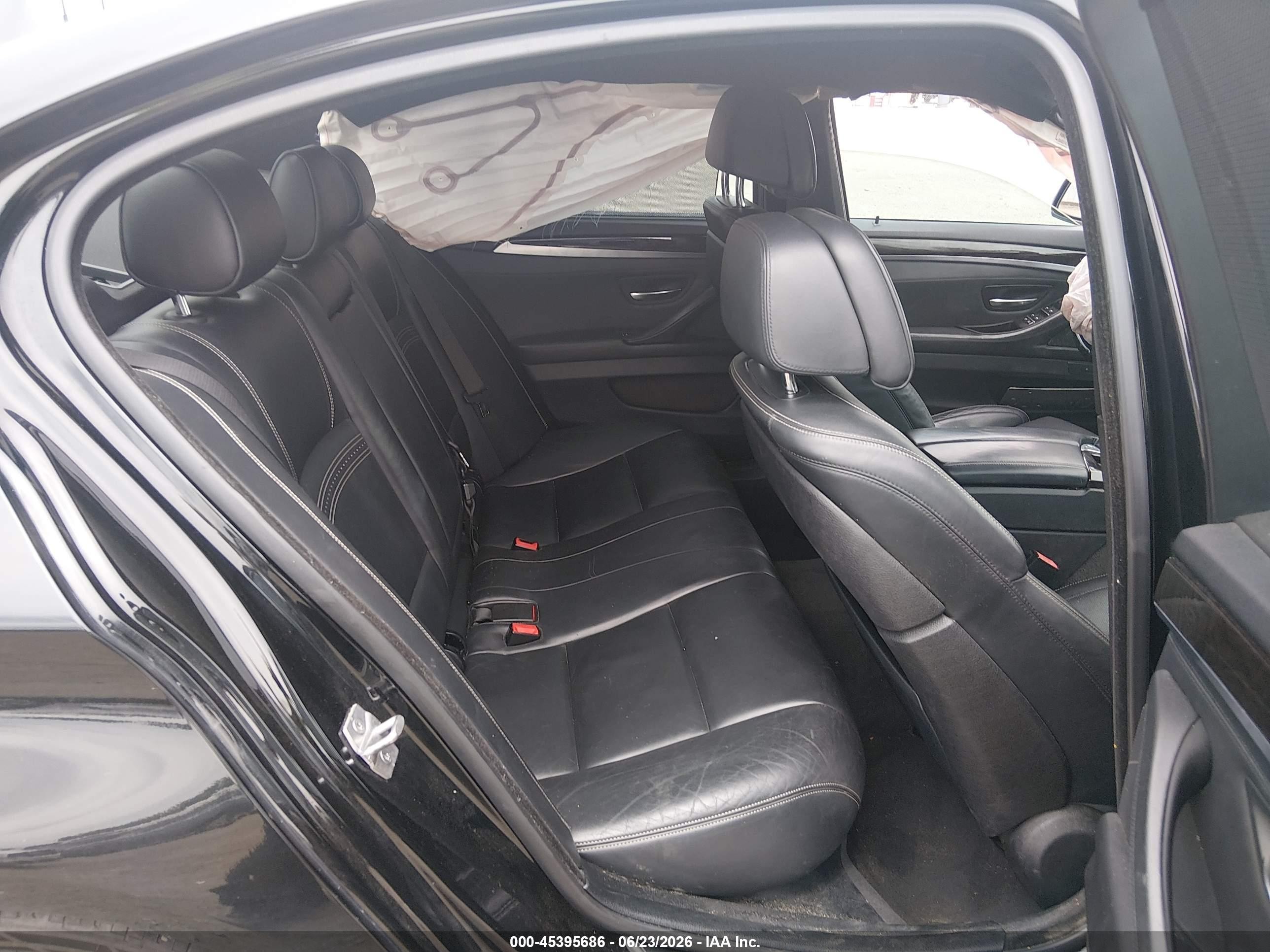 2015 Bmw 535i Black vin: WBA5B1C53FG127027