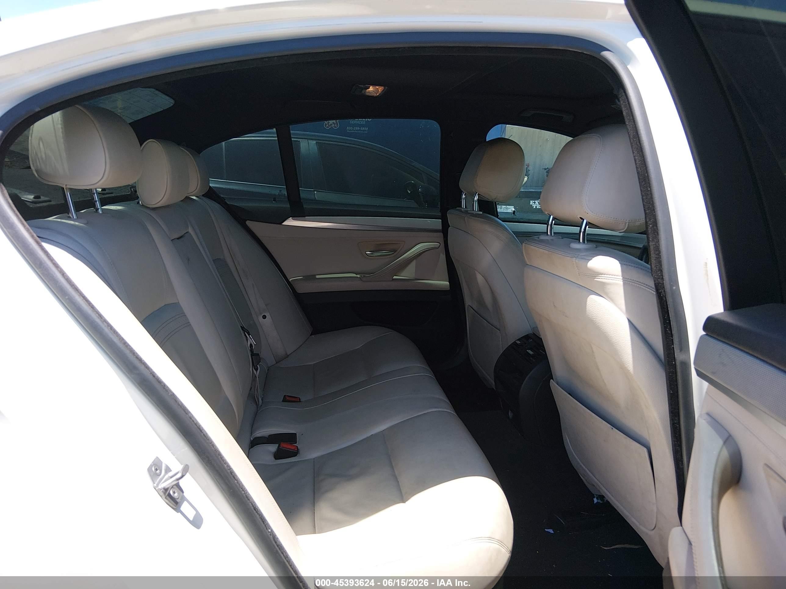 2016 Bmw 535i   White vin: WBA5B1C53GG553334