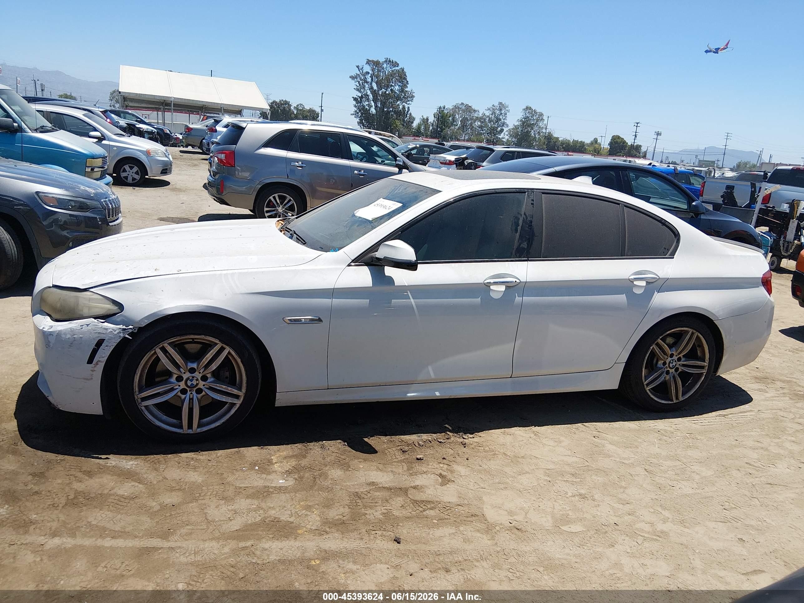 2016 Bmw 535i   White vin: WBA5B1C53GG553334