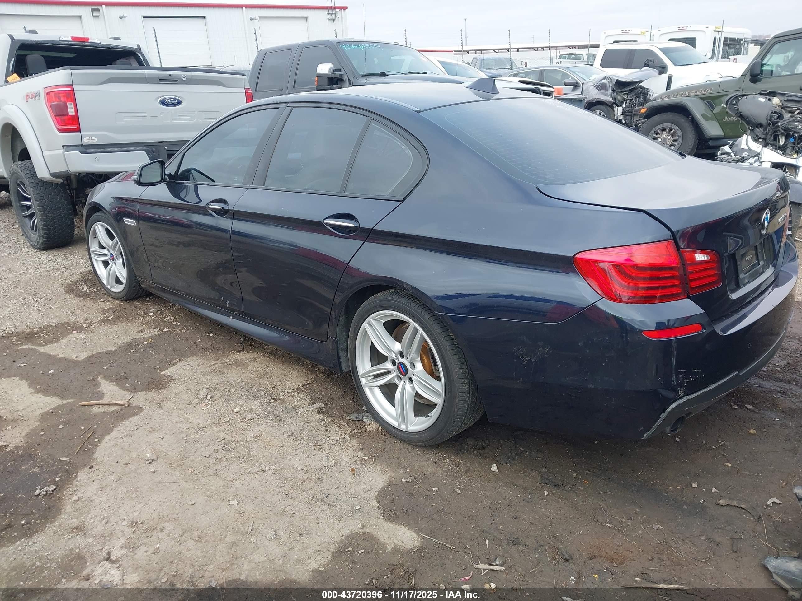 2014 Bmw 535i   Blue vin: WBA5B1C54ED476200