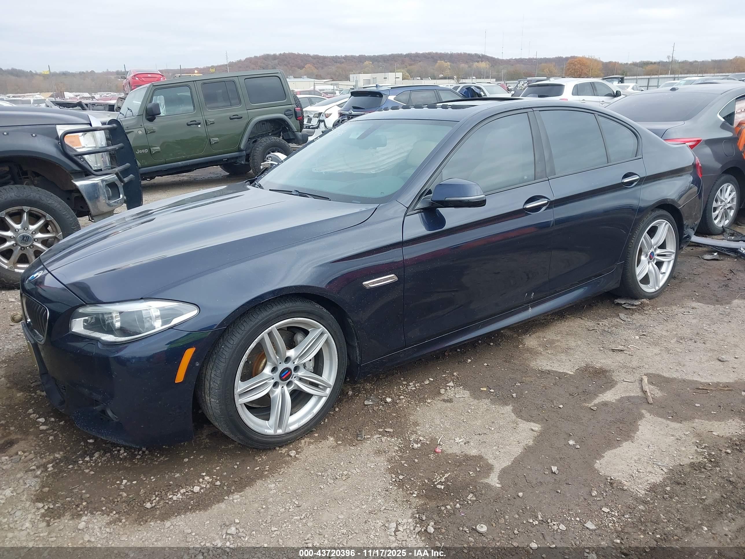 2014 Bmw 535i   Blue vin: WBA5B1C54ED476200