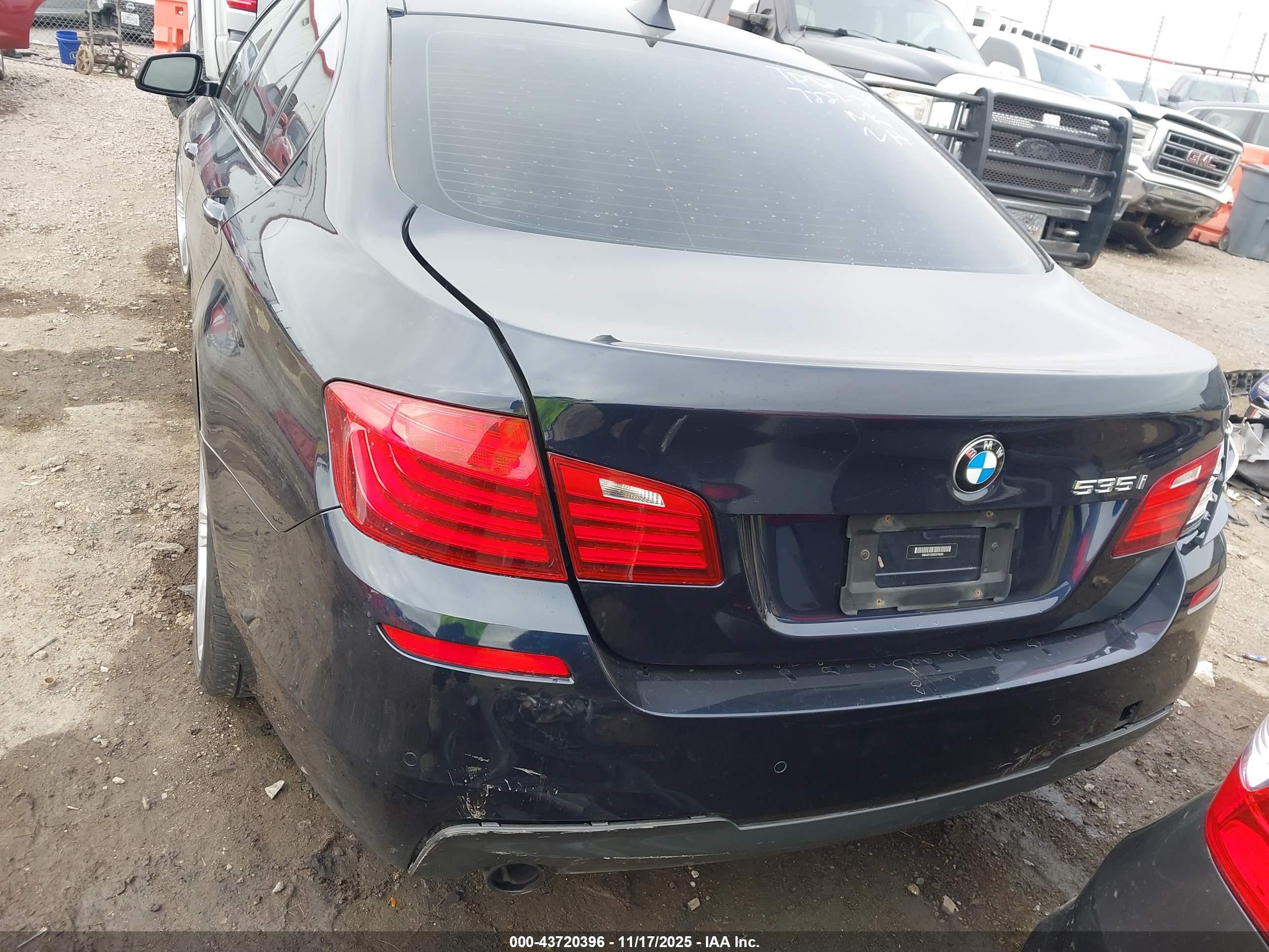 2014 Bmw 535i   Blue vin: WBA5B1C54ED476200