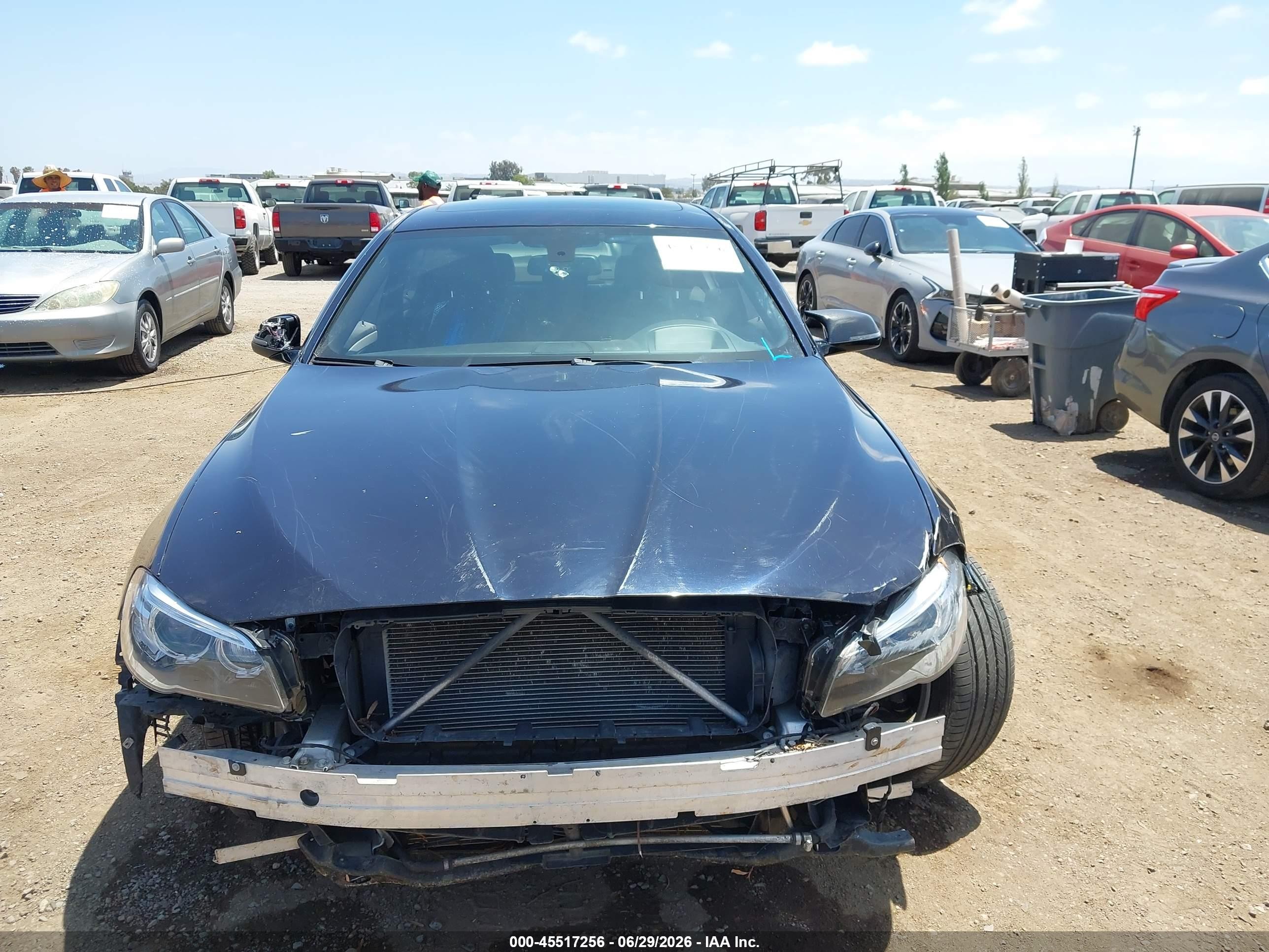 2014 Bmw 535i Black vin: WBA5B1C54ED476276