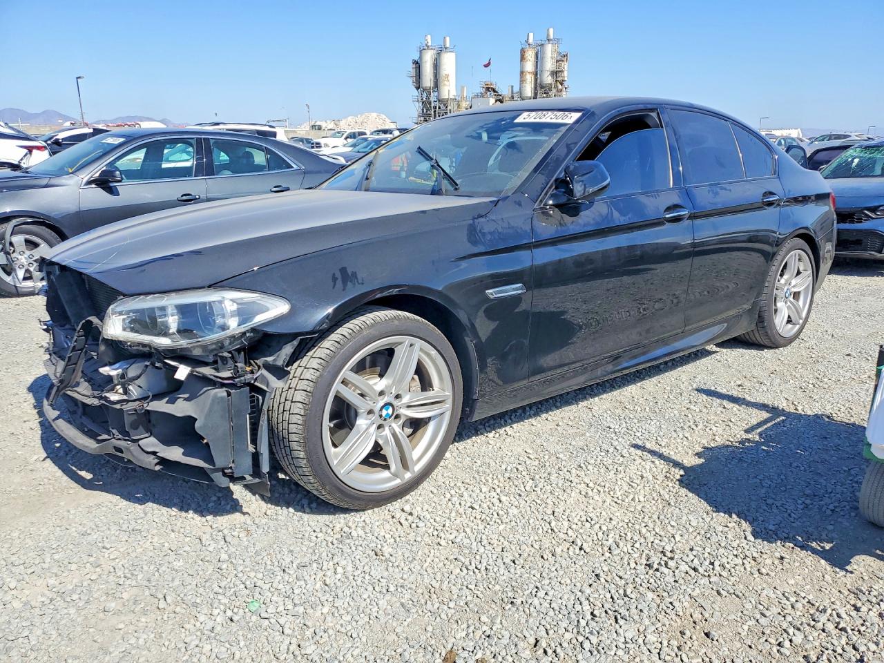 2014 Bmw 535 I Black vin: WBA5B1C54ED481414