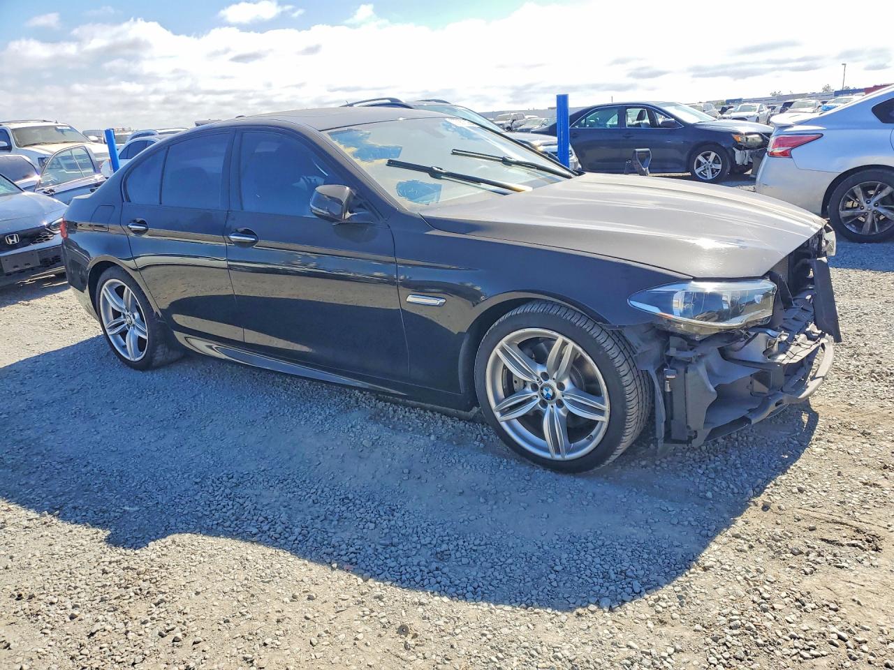2014 Bmw 535 I Black vin: WBA5B1C54ED481414