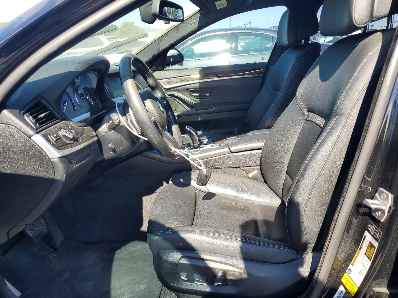 2014 Bmw 535 I Black vin: WBA5B1C54ED481414