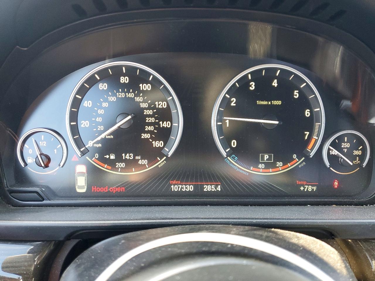 2014 Bmw 535 I Black vin: WBA5B1C54ED481414