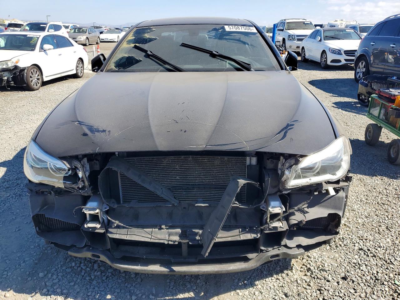 2014 Bmw 535 I Black vin: WBA5B1C54ED481414