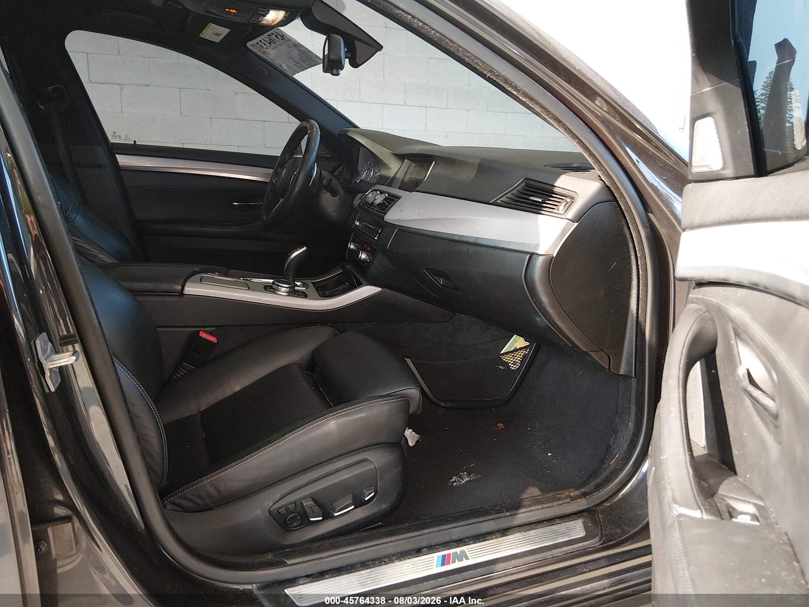 2015 Bmw 535i   Black vin: WBA5B1C54FG125884