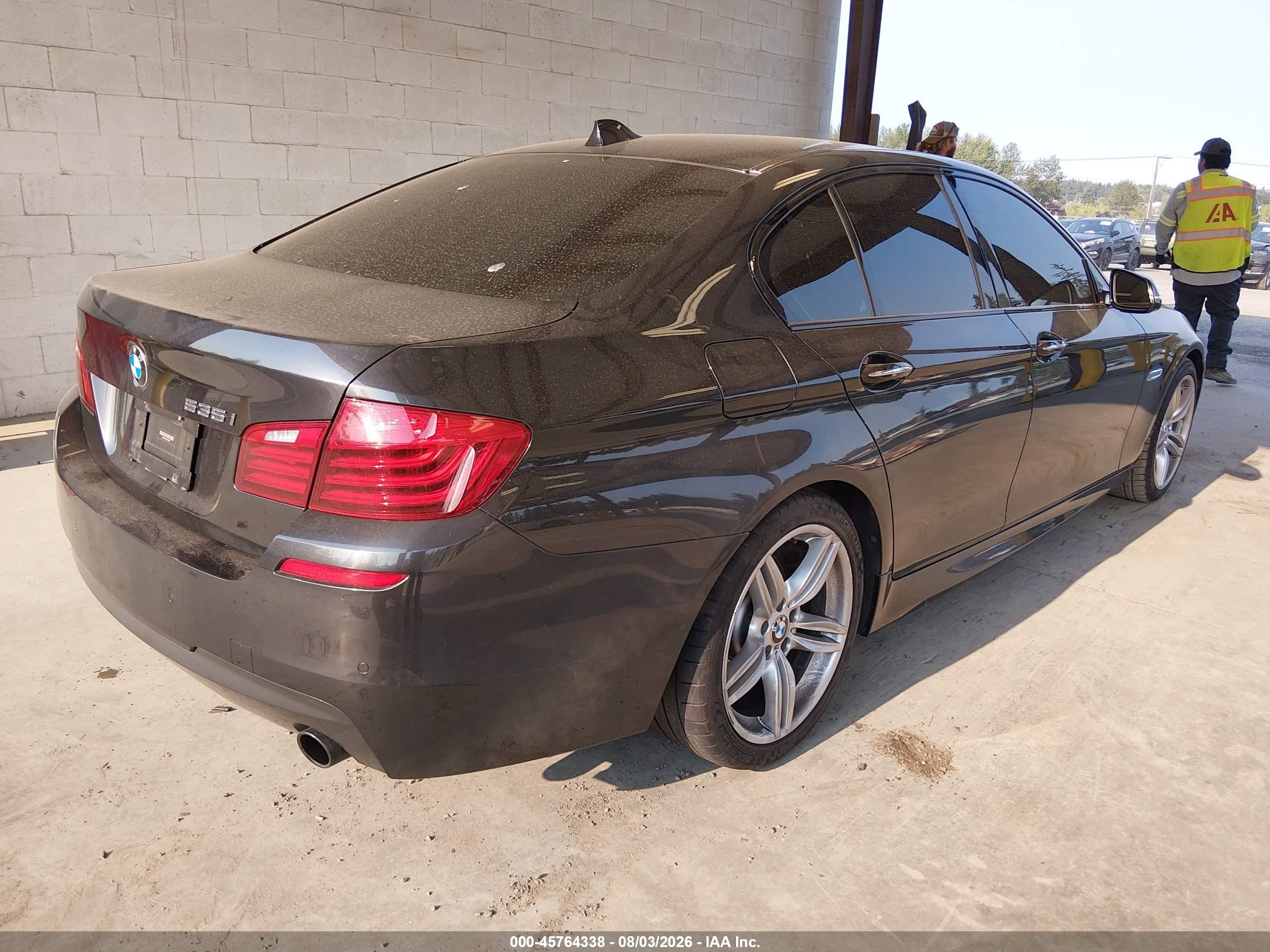 2015 Bmw 535i   Black vin: WBA5B1C54FG125884
