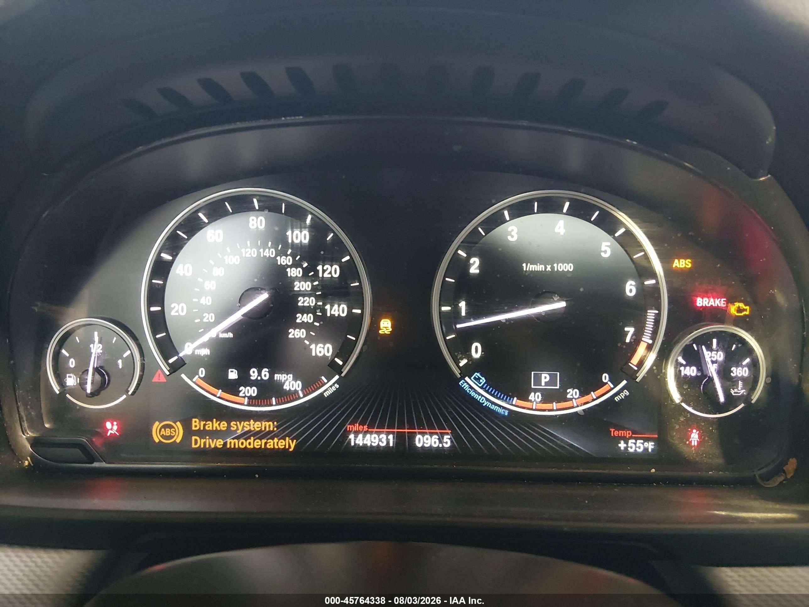 2015 Bmw 535i   Black vin: WBA5B1C54FG125884