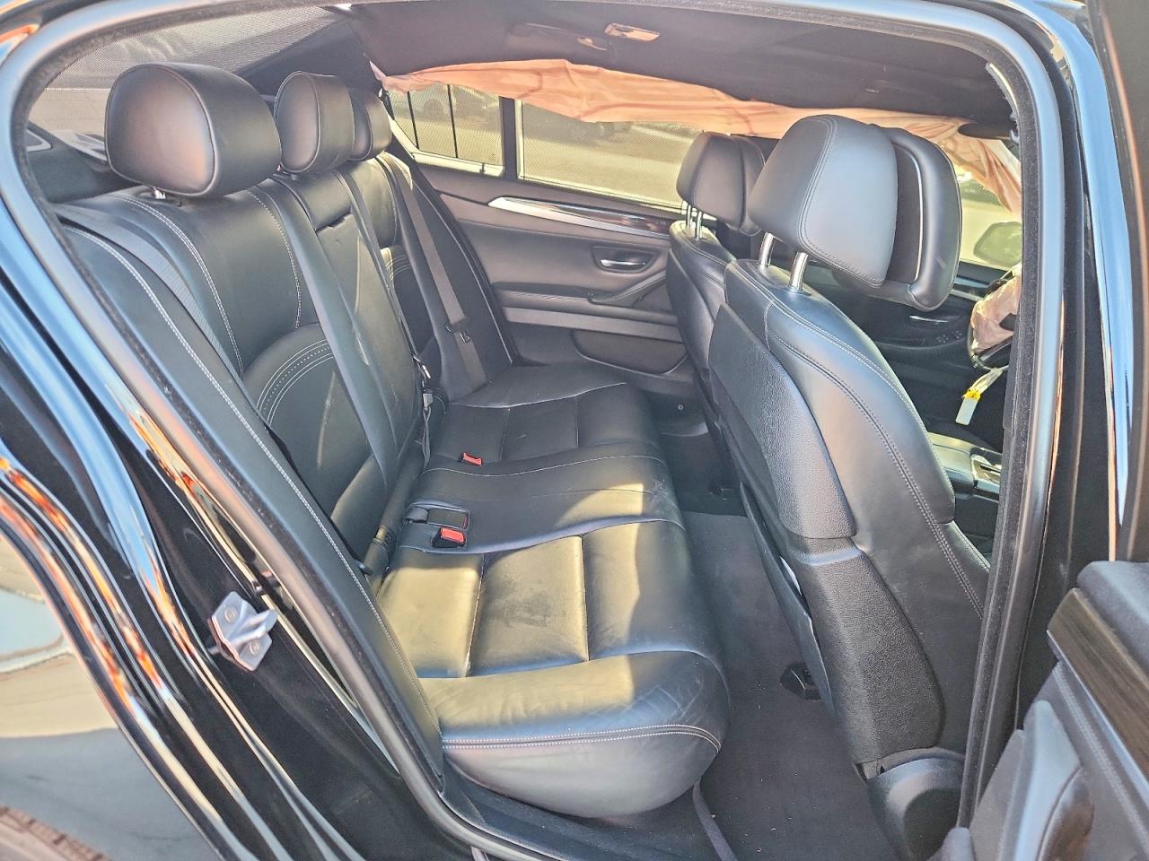 2015 Bmw 535 I Black vin: WBA5B1C54FG128672