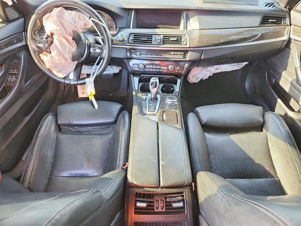 2015 Bmw 535 I Black vin: WBA5B1C54FG128672