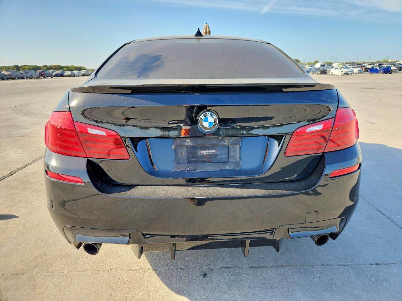 2015 Bmw 535 I Black vin: WBA5B1C54FG128672
