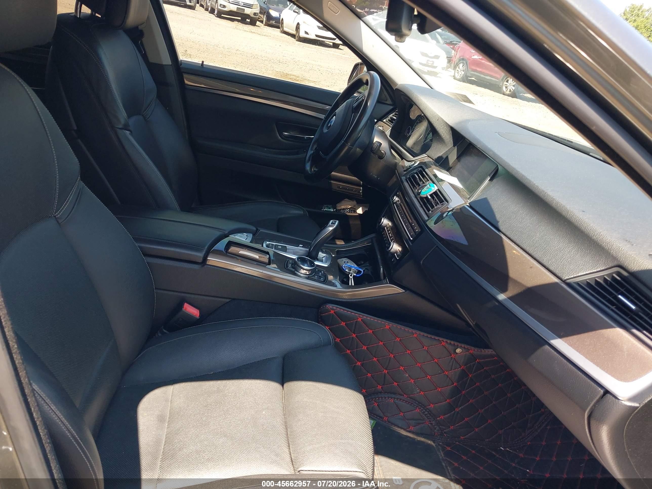 2014 Bmw 535i   Gray vin: WBA5B1C55ED474956