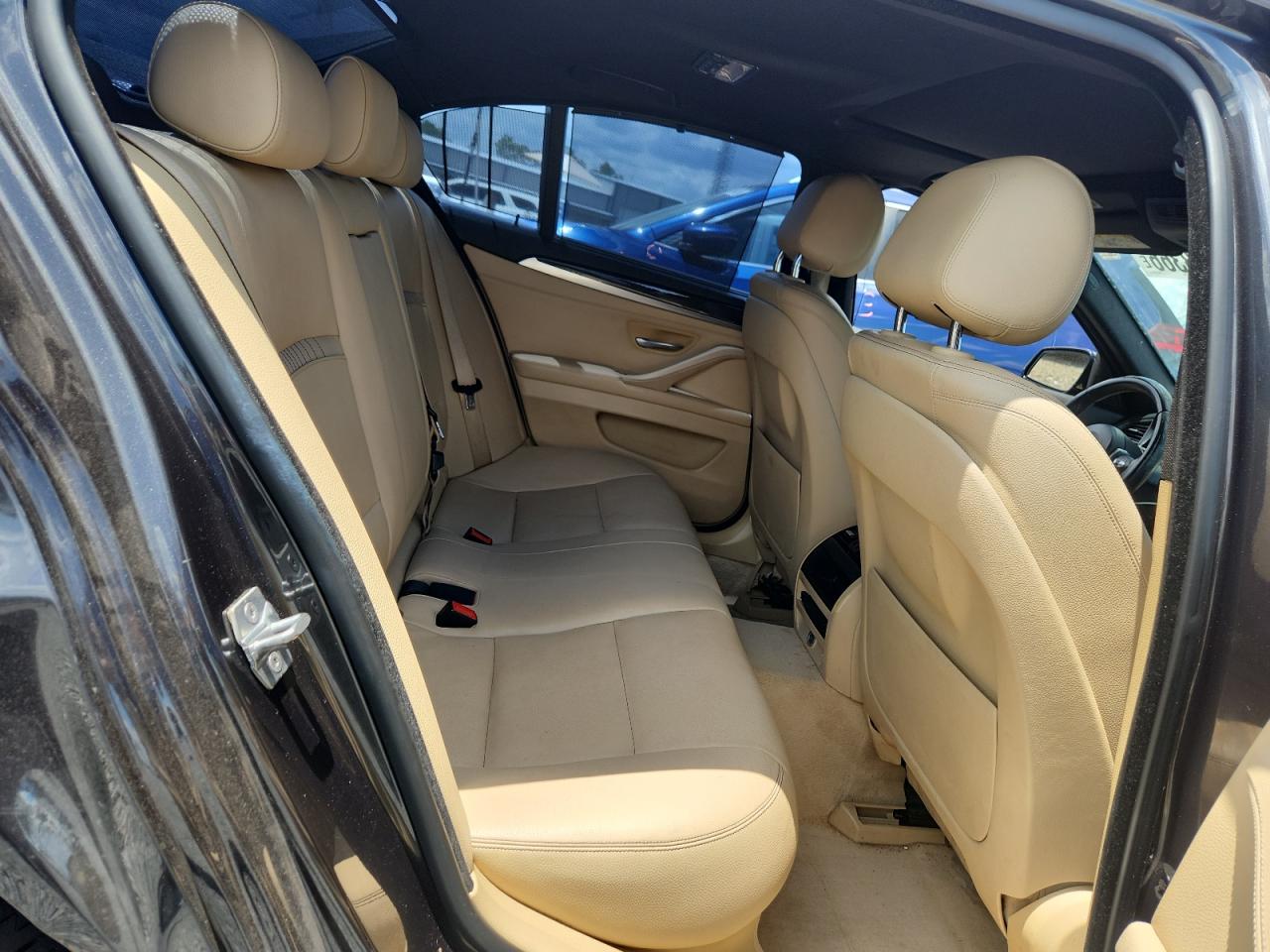 2014 Bmw 535 I Gray vin: WBA5B1C55ED477016