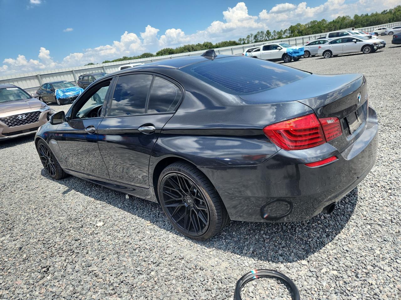 2014 Bmw 535 I Gray vin: WBA5B1C55ED477016