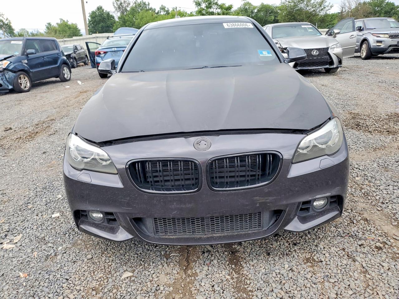 2014 Bmw 535 I Gray vin: WBA5B1C55ED477680