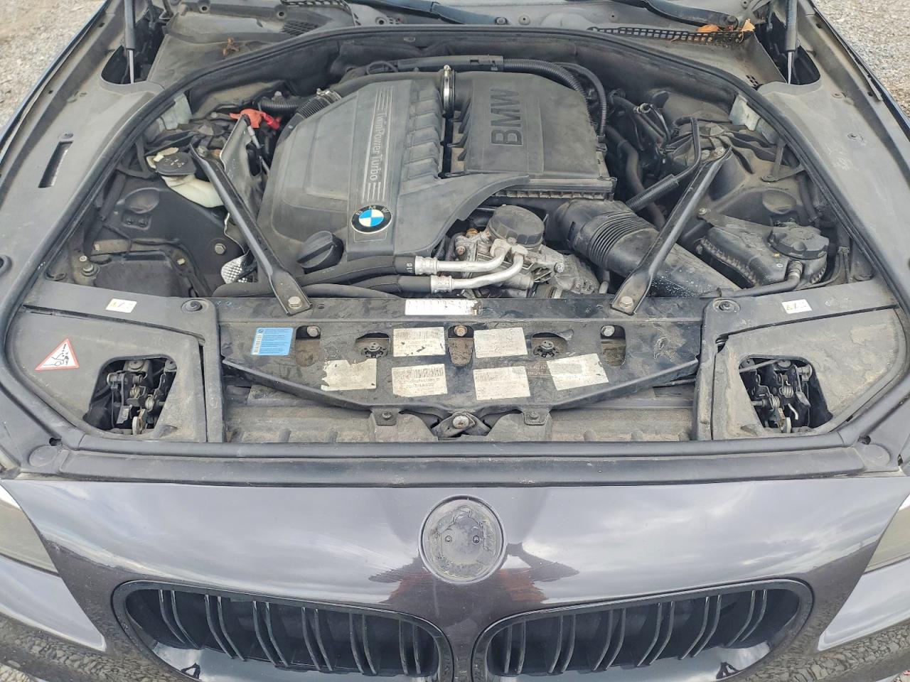 2014 Bmw 535 I Gray vin: WBA5B1C55ED477680
